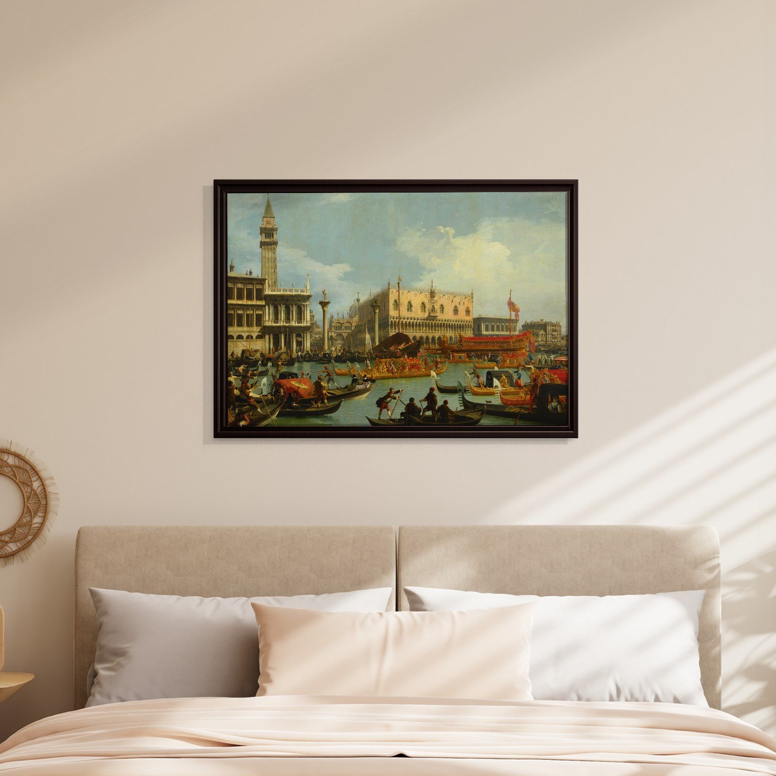 Canaletto – Venedik Bucentaur Kanvas Tablo