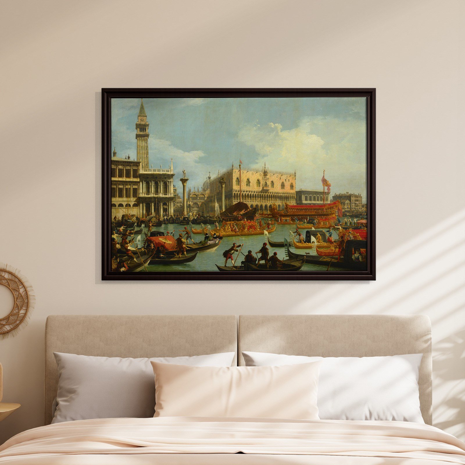 Canaletto – Venedik Bucentaur Kanvas Tablo