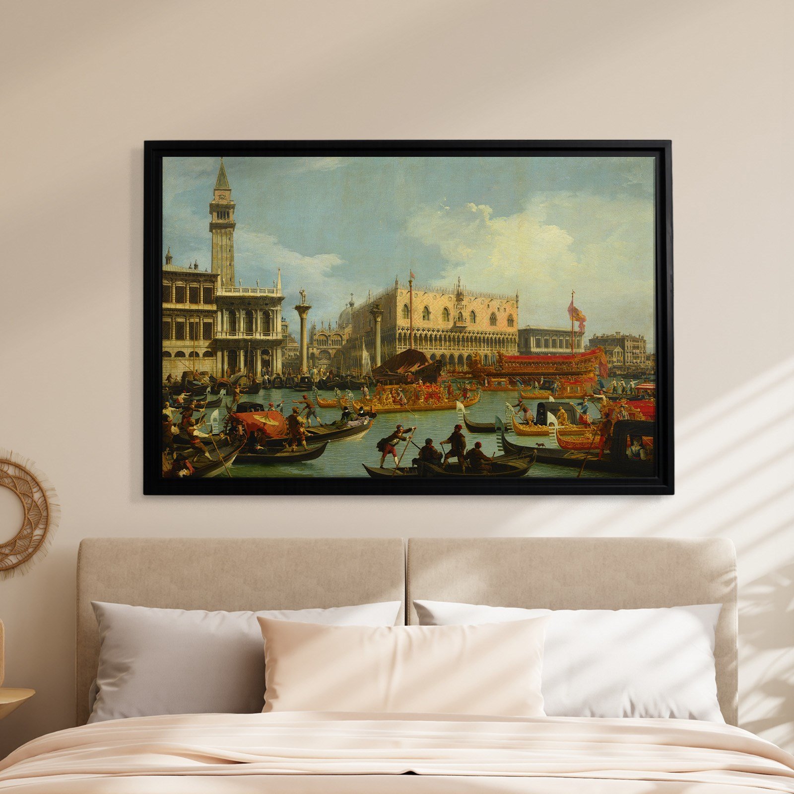 Canaletto – Venedik Bucentaur Kanvas Tablo