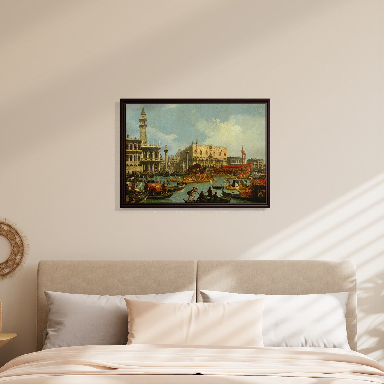 Canaletto – Venedik Bucentaur Kanvas Tablo