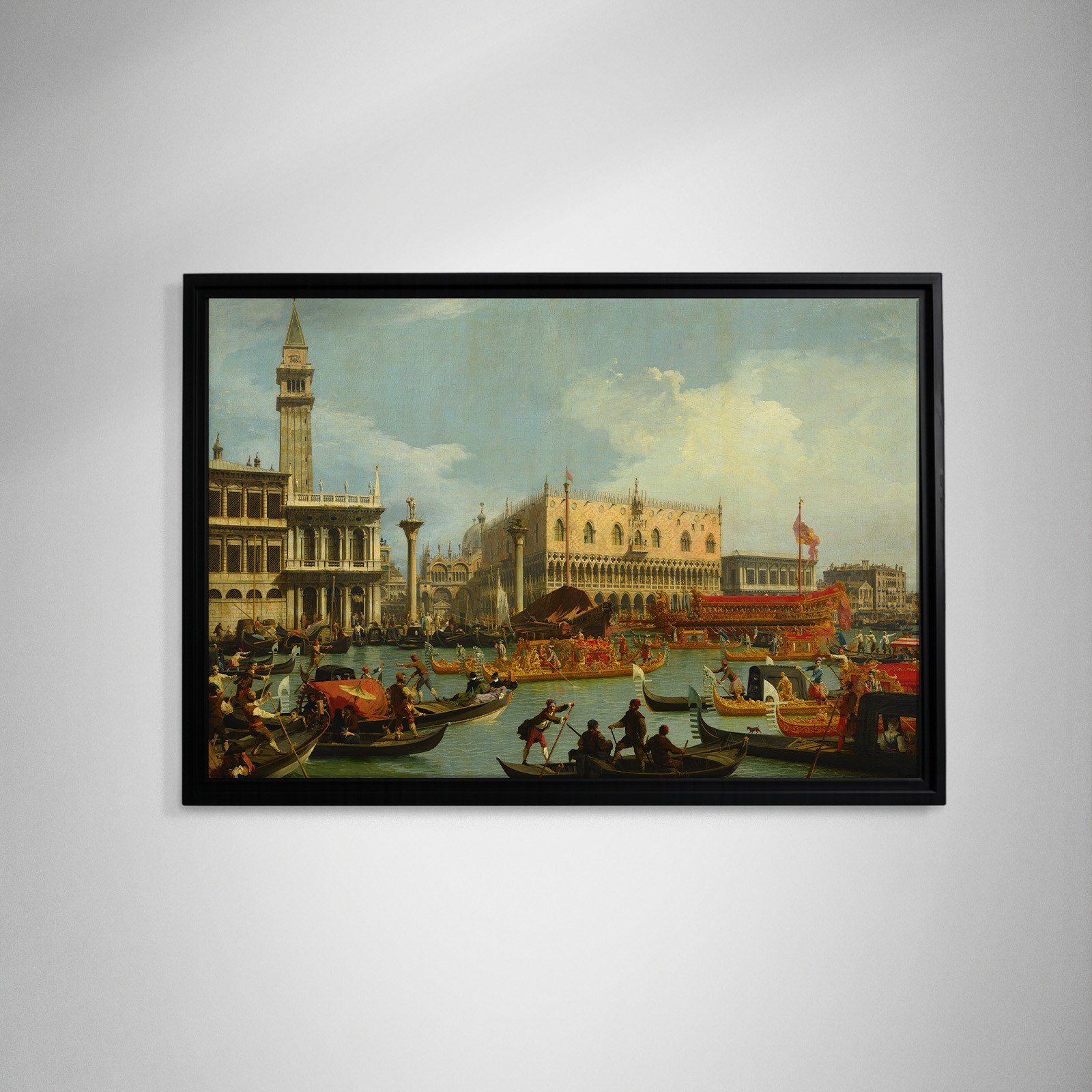 Canaletto – Venedik Bucentaur Kanvas Tablo