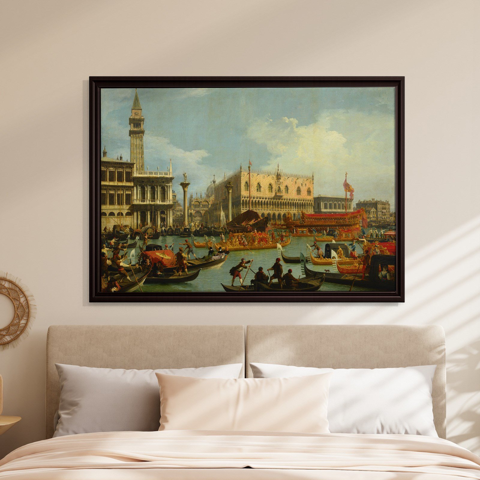 Canaletto – Venedik Bucentaur Kanvas Tablo