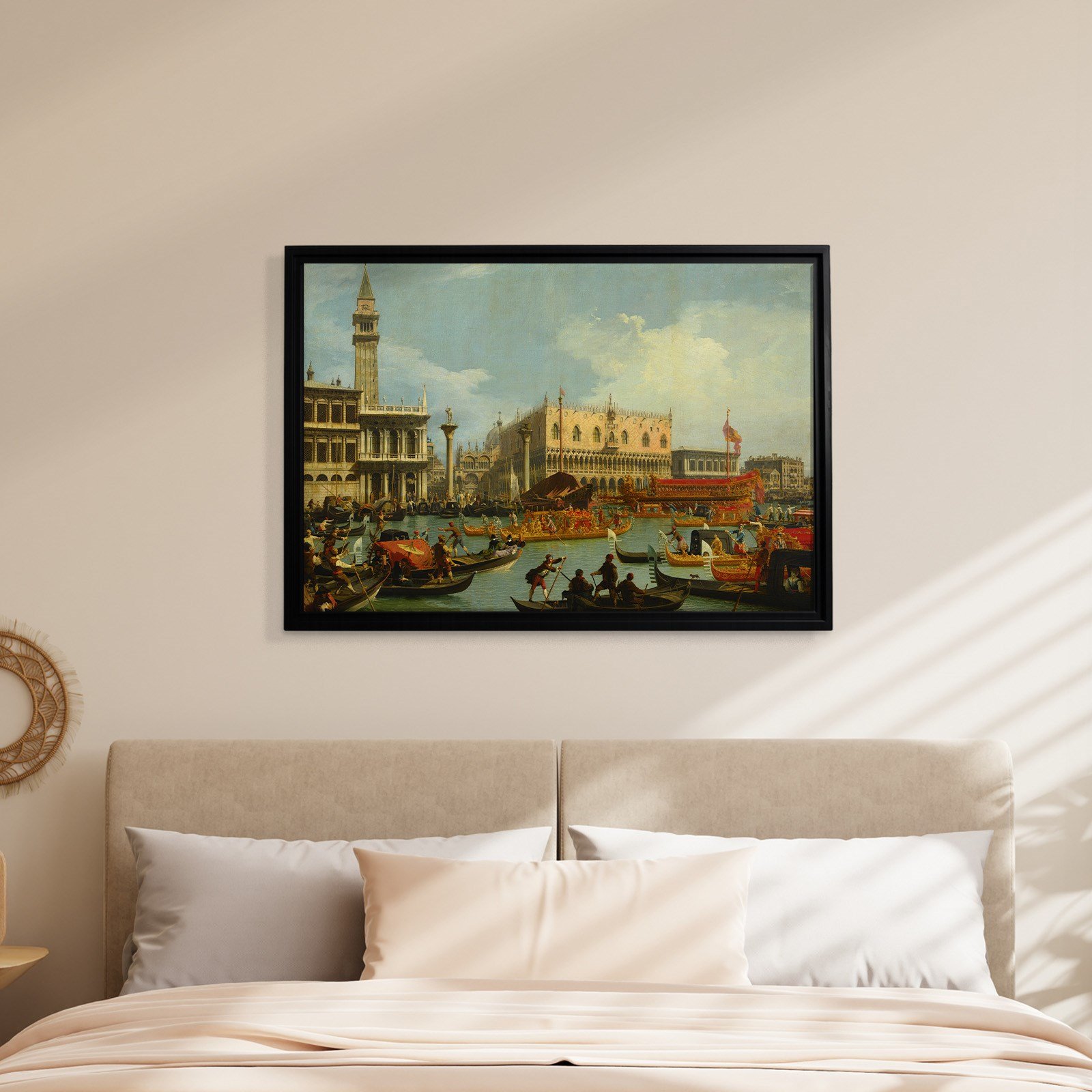 Canaletto – Venedik Bucentaur Kanvas Tablo