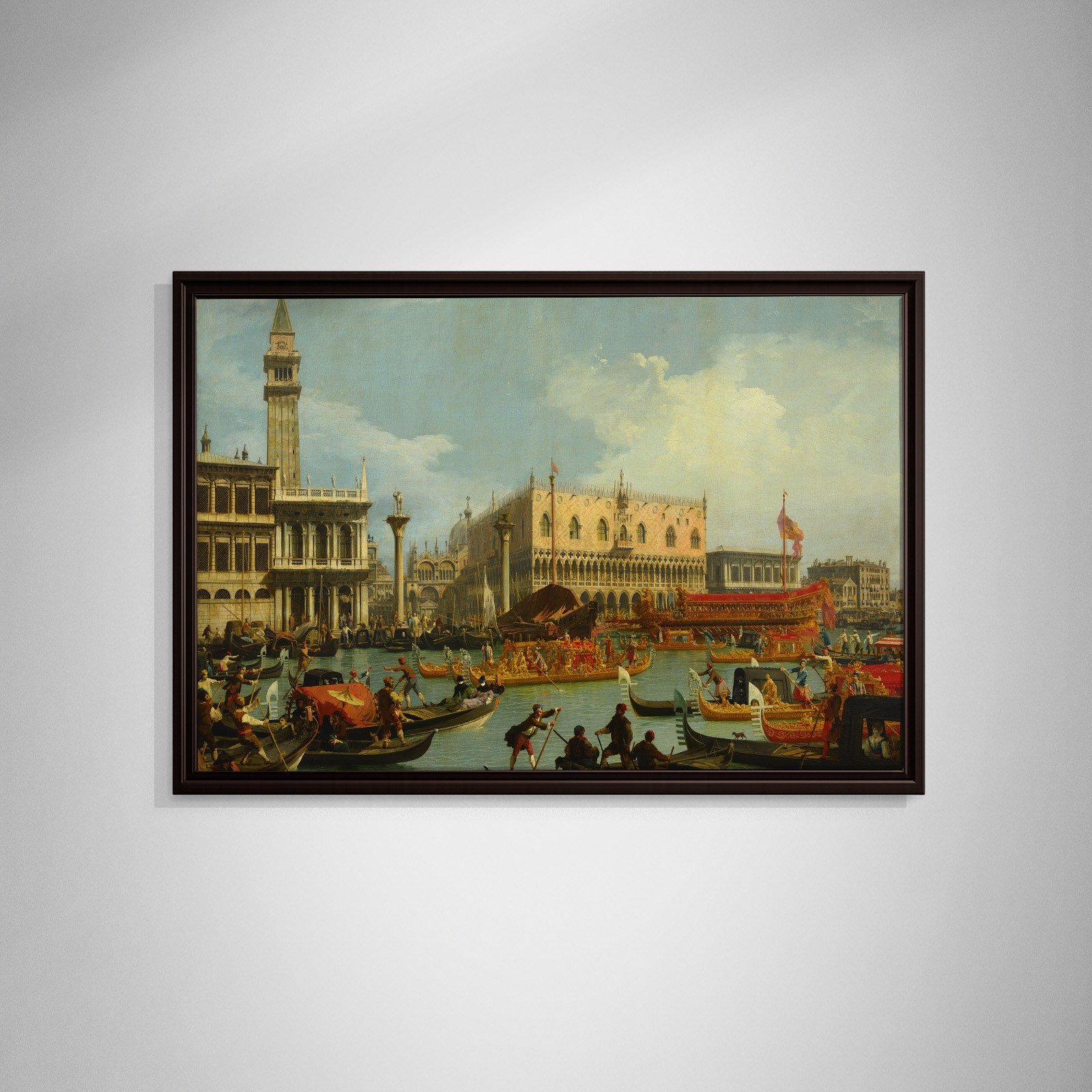 Canaletto – Venedik Bucentaur Kanvas Tablo