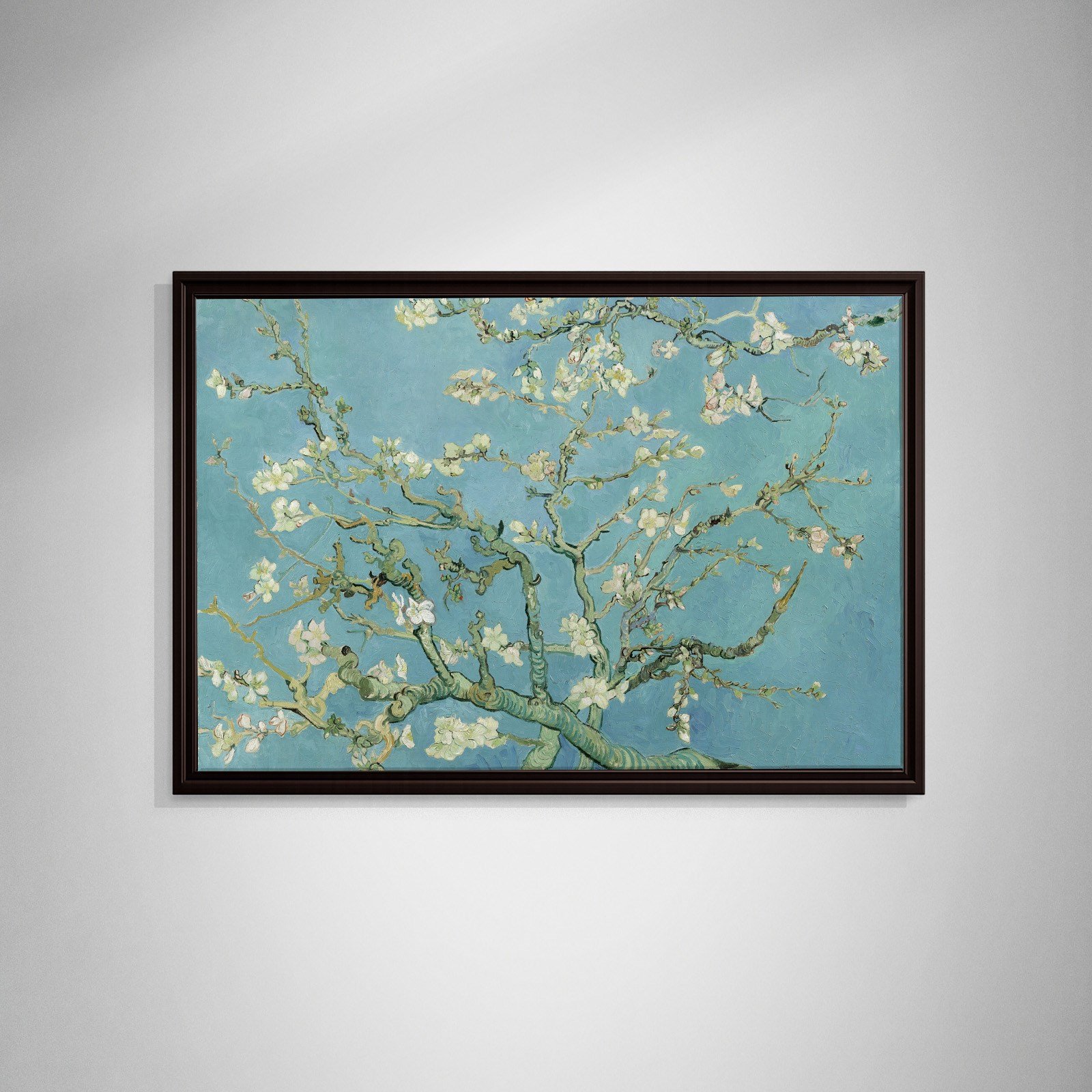 Çiçek Açan Badem Ağacı - Almond Blossom -Mavi -Vincent van Gogh