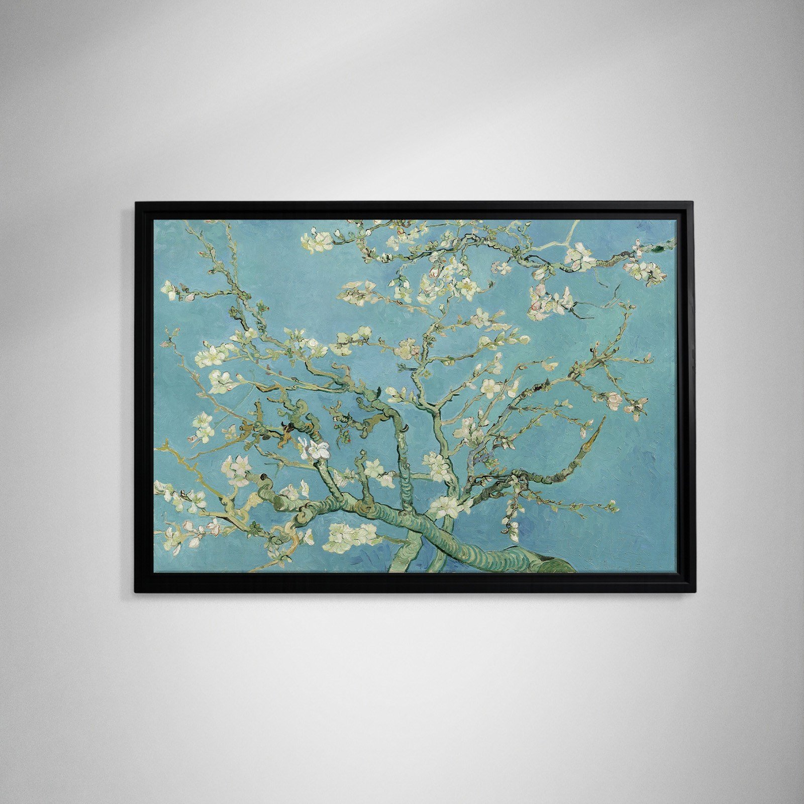 Çiçek Açan Badem Ağacı - Almond Blossom -Mavi -Vincent van Gogh