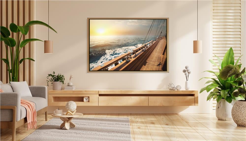 Günbatımı ve Tekne 