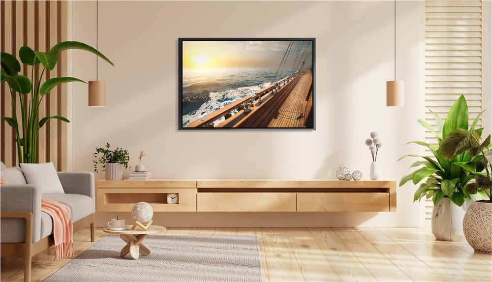 Günbatımı ve Tekne 