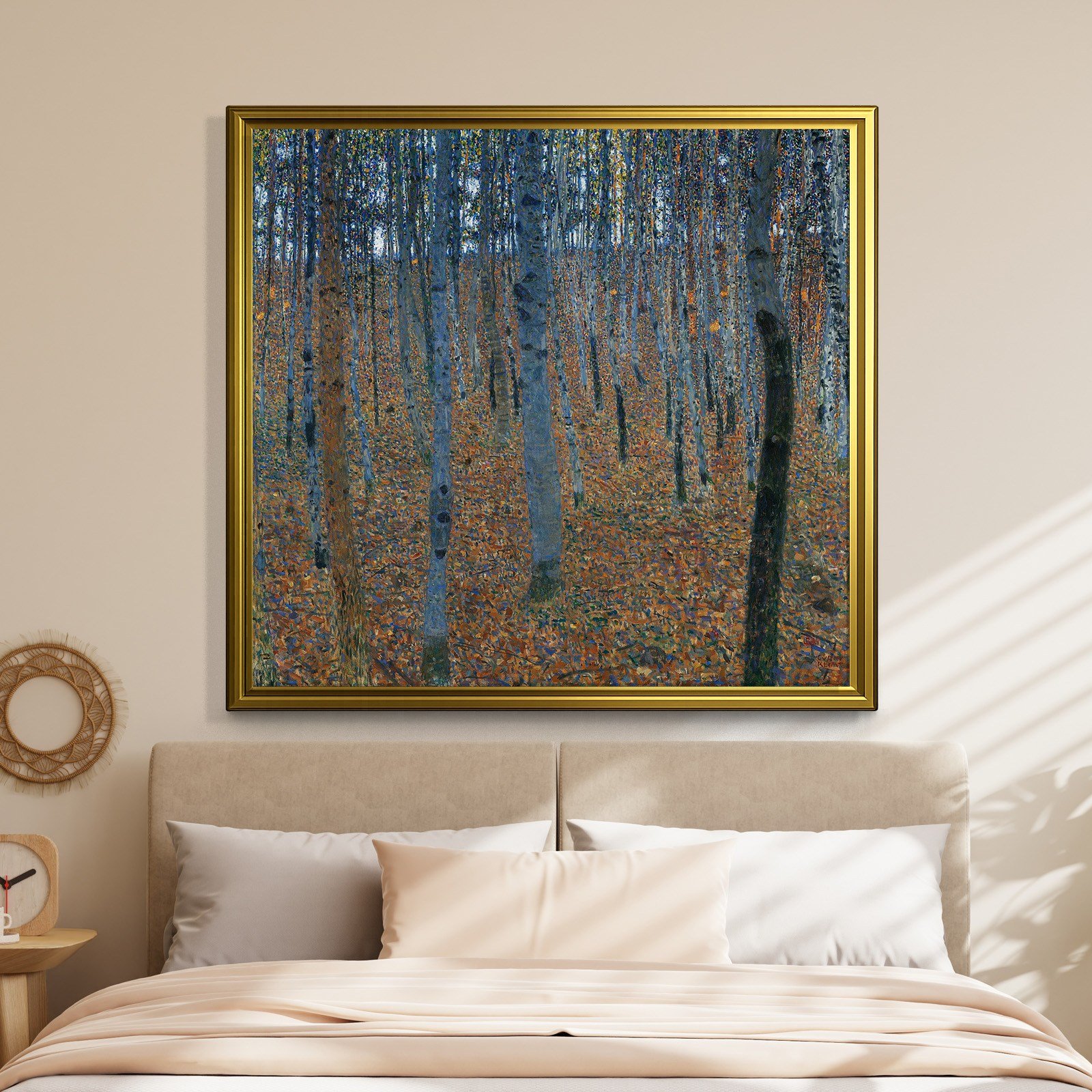 Gustav Klimt Kayın Ormanı I Kanvas Tablo – Beech Forest I 1902 | S