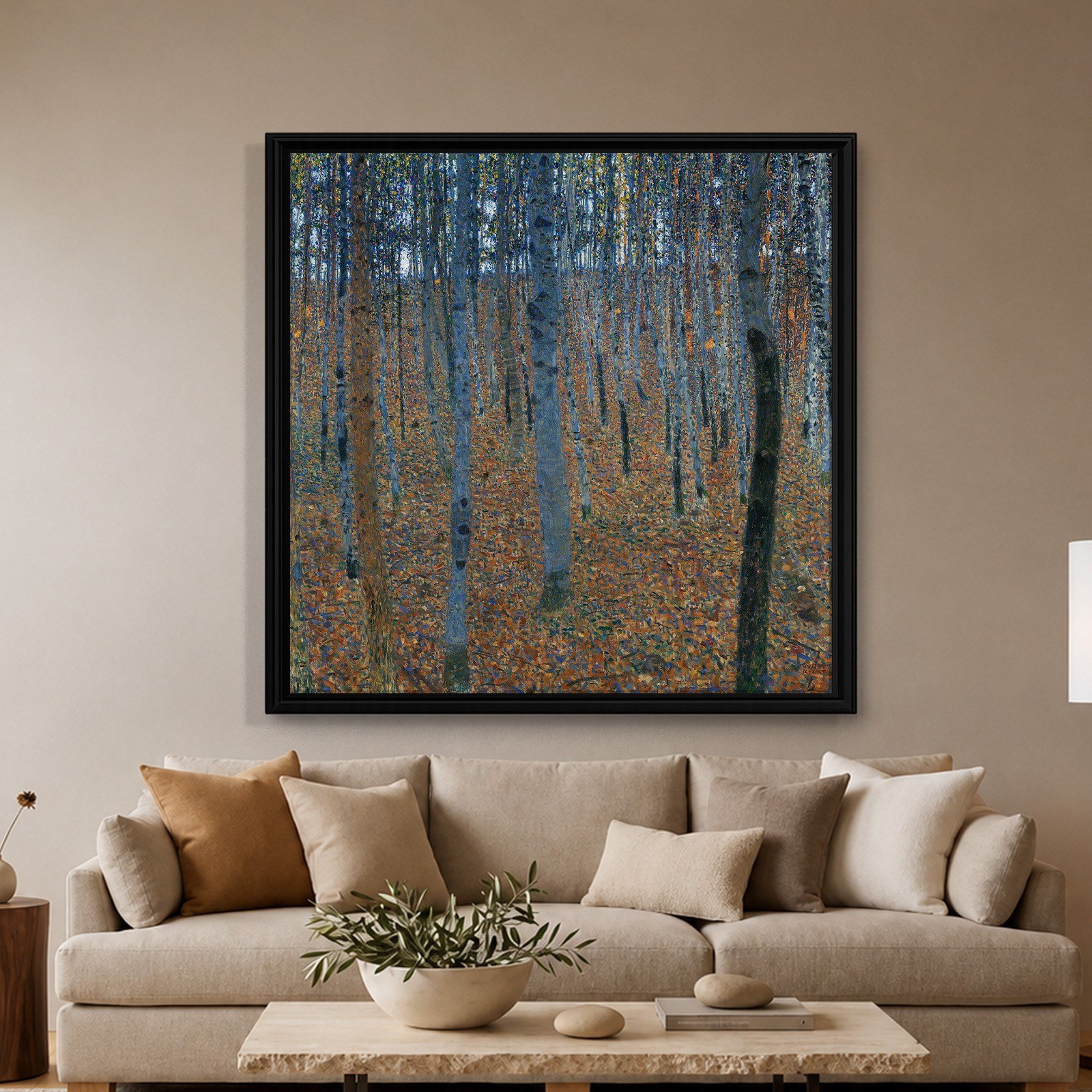 Gustav Klimt Kayın Ormanı I Kanvas Tablo – Beech Forest I 1902 | S