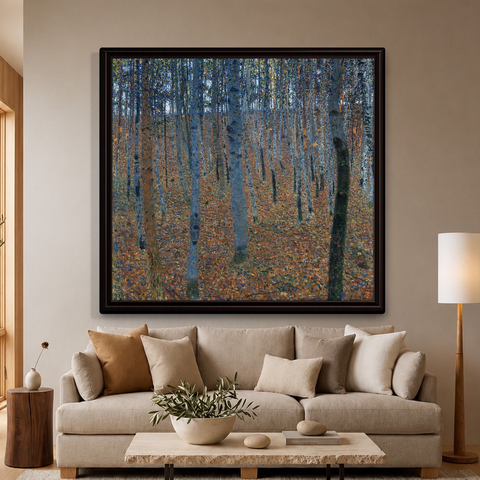 Gustav Klimt Kayın Ormanı I Kanvas Tablo – Beech Forest I 1902 | S
