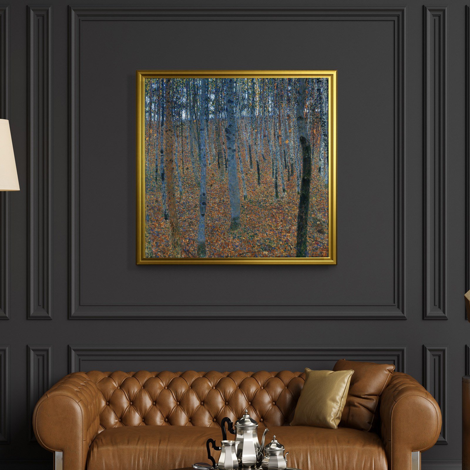 Gustav Klimt Kayın Ormanı I Kanvas Tablo – Beech Forest I 1902 | S