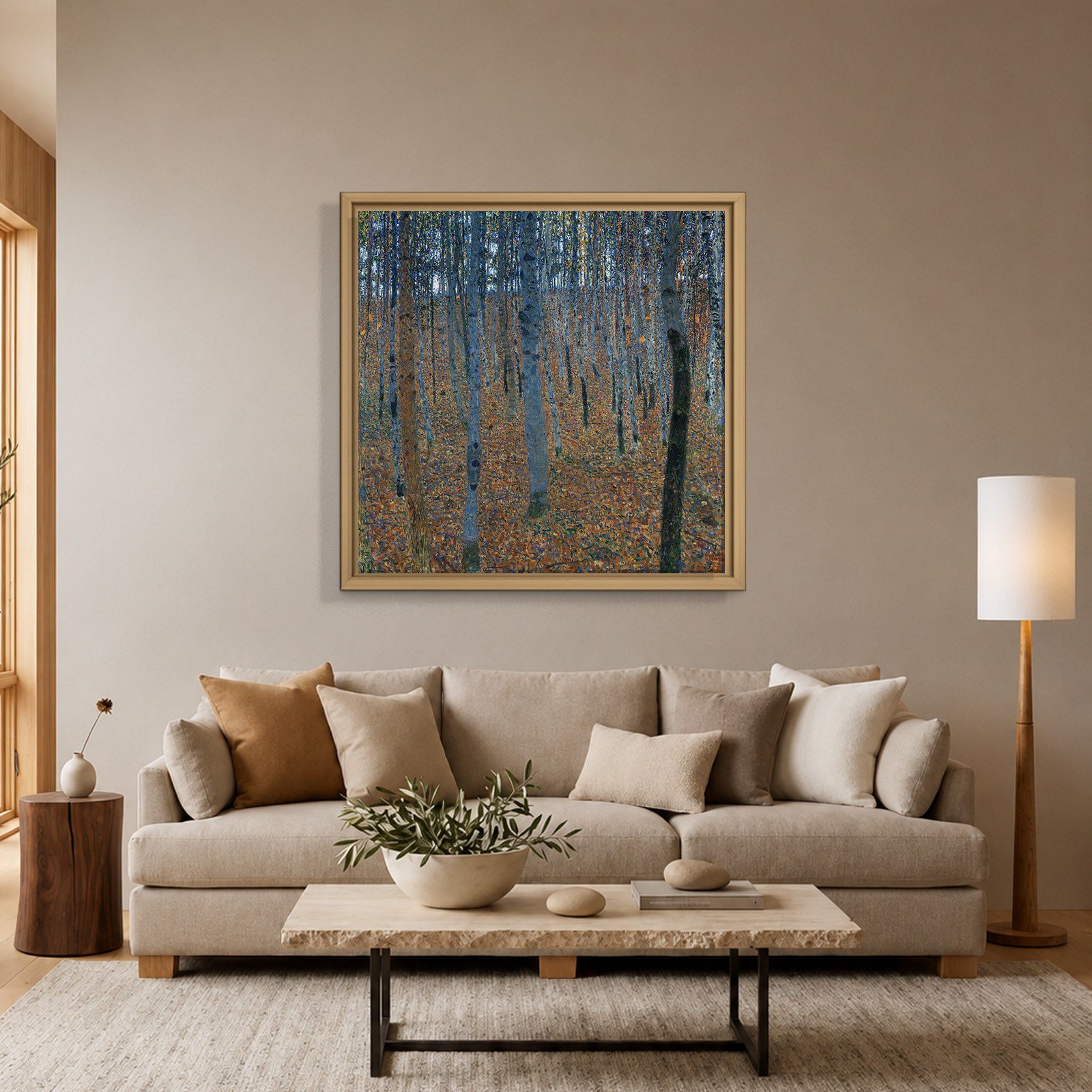 Gustav Klimt Kayın Ormanı I Kanvas Tablo – Beech Forest I 1902 | S