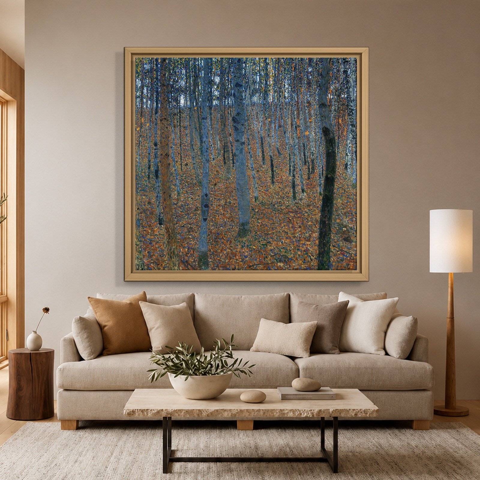 Gustav Klimt Kayın Ormanı I Kanvas Tablo – Beech Forest I 1902 | S