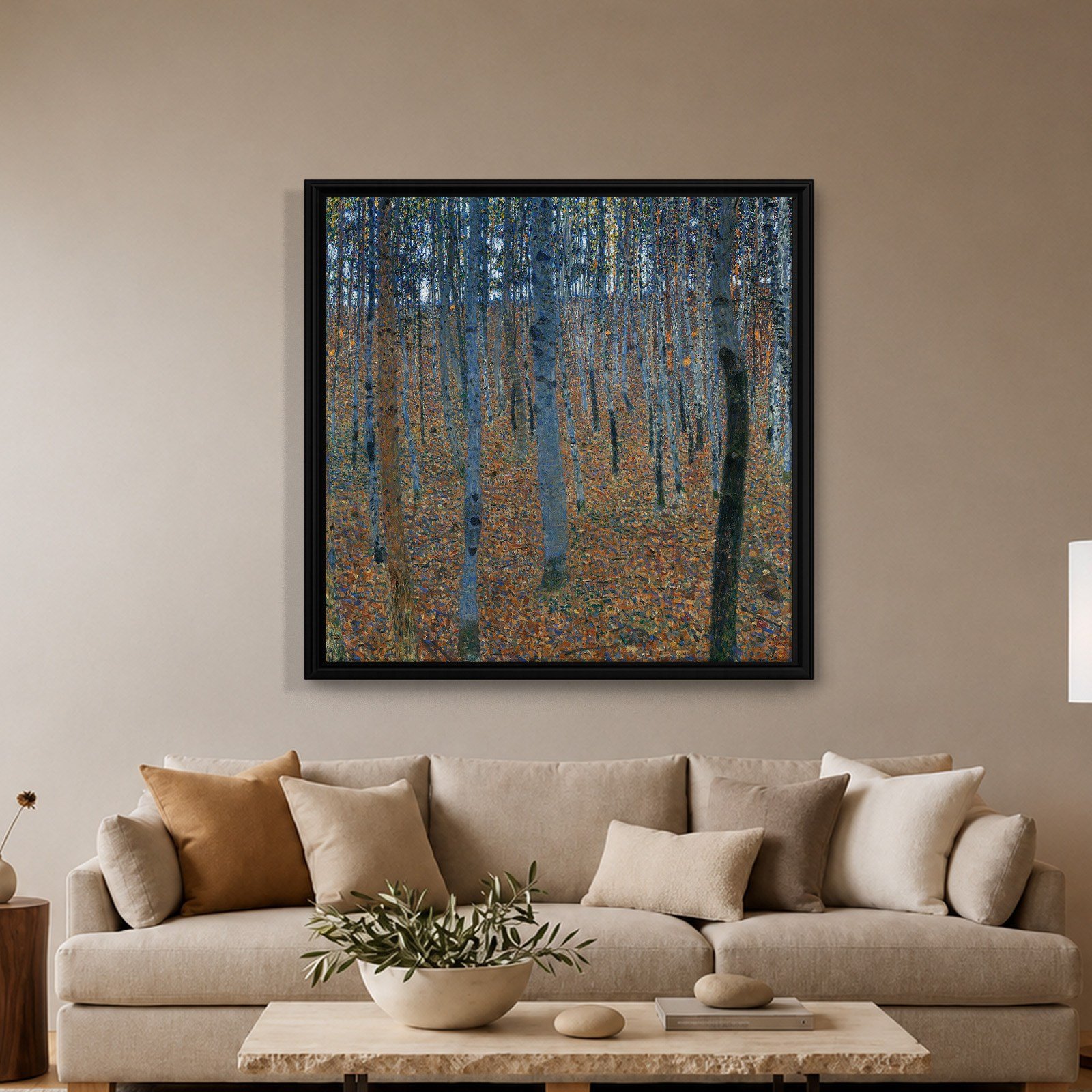 Gustav Klimt Kayın Ormanı I Kanvas Tablo – Beech Forest I 1902 | S