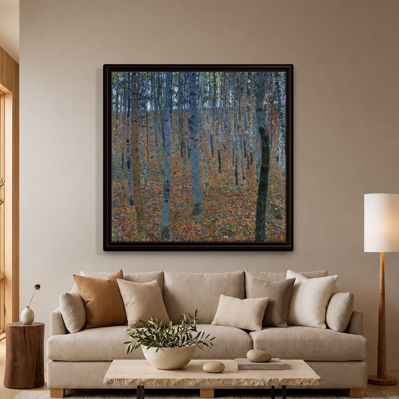 Gustav Klimt Kayın Ormanı I Kanvas Tablo – Beech Forest I 1902 | S