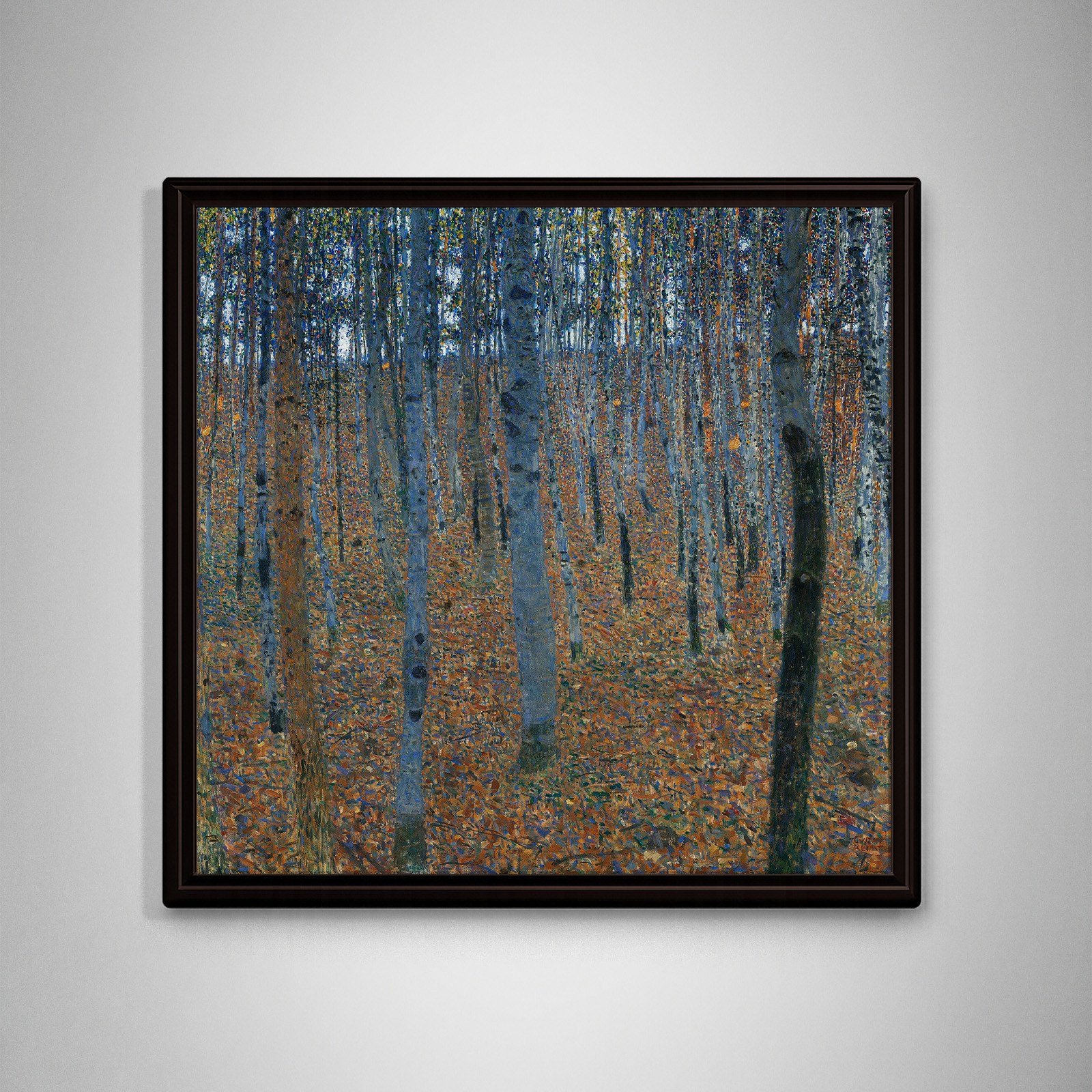 Gustav Klimt Kayın Ormanı I Kanvas Tablo – Beech Forest I 1902 | S