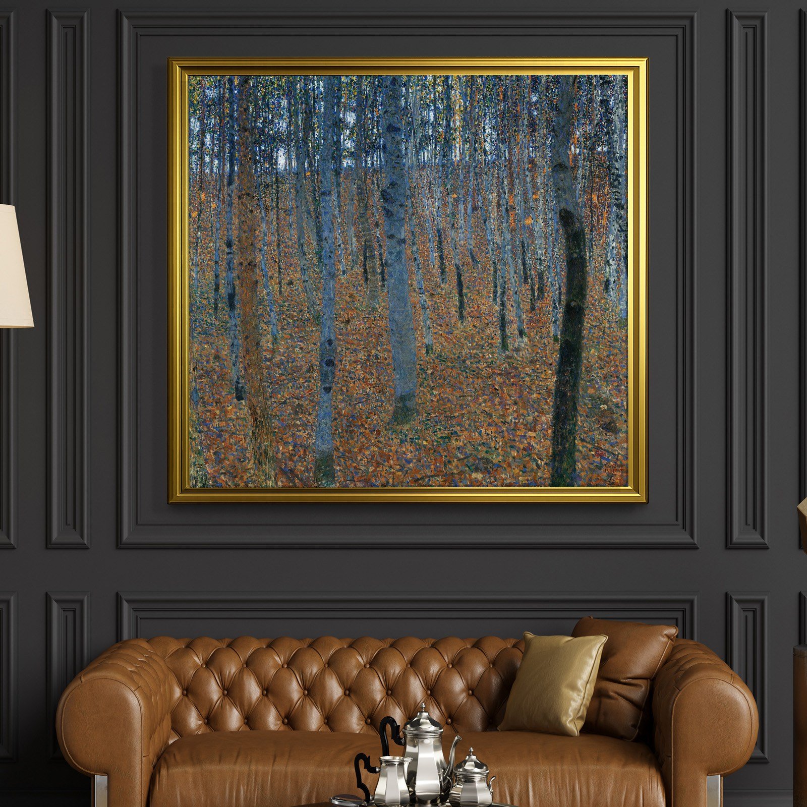 Gustav Klimt Kayın Ormanı I Kanvas Tablo – Beech Forest I 1902 | S