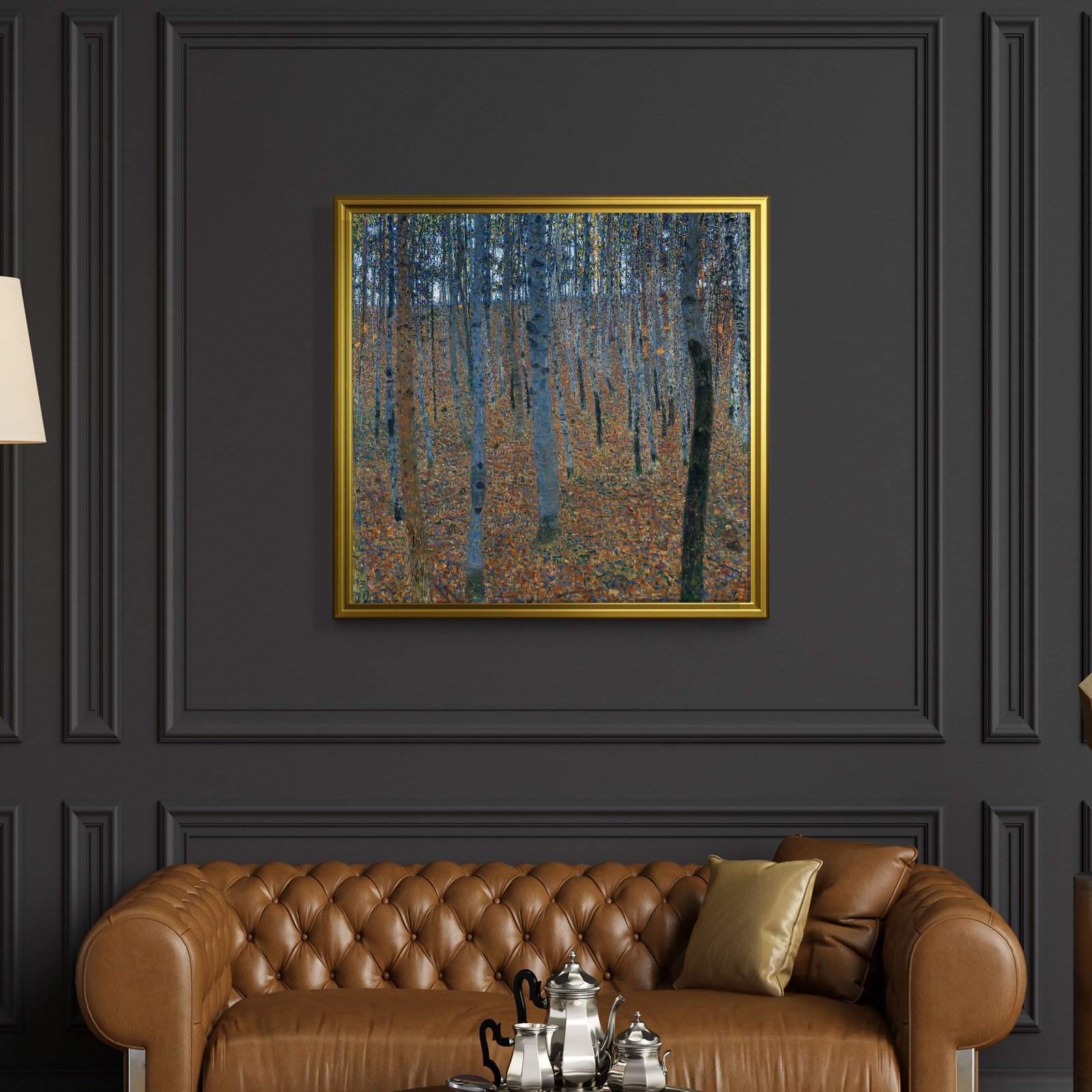 Gustav Klimt Kayın Ormanı I Kanvas Tablo – Beech Forest I 1902 | S