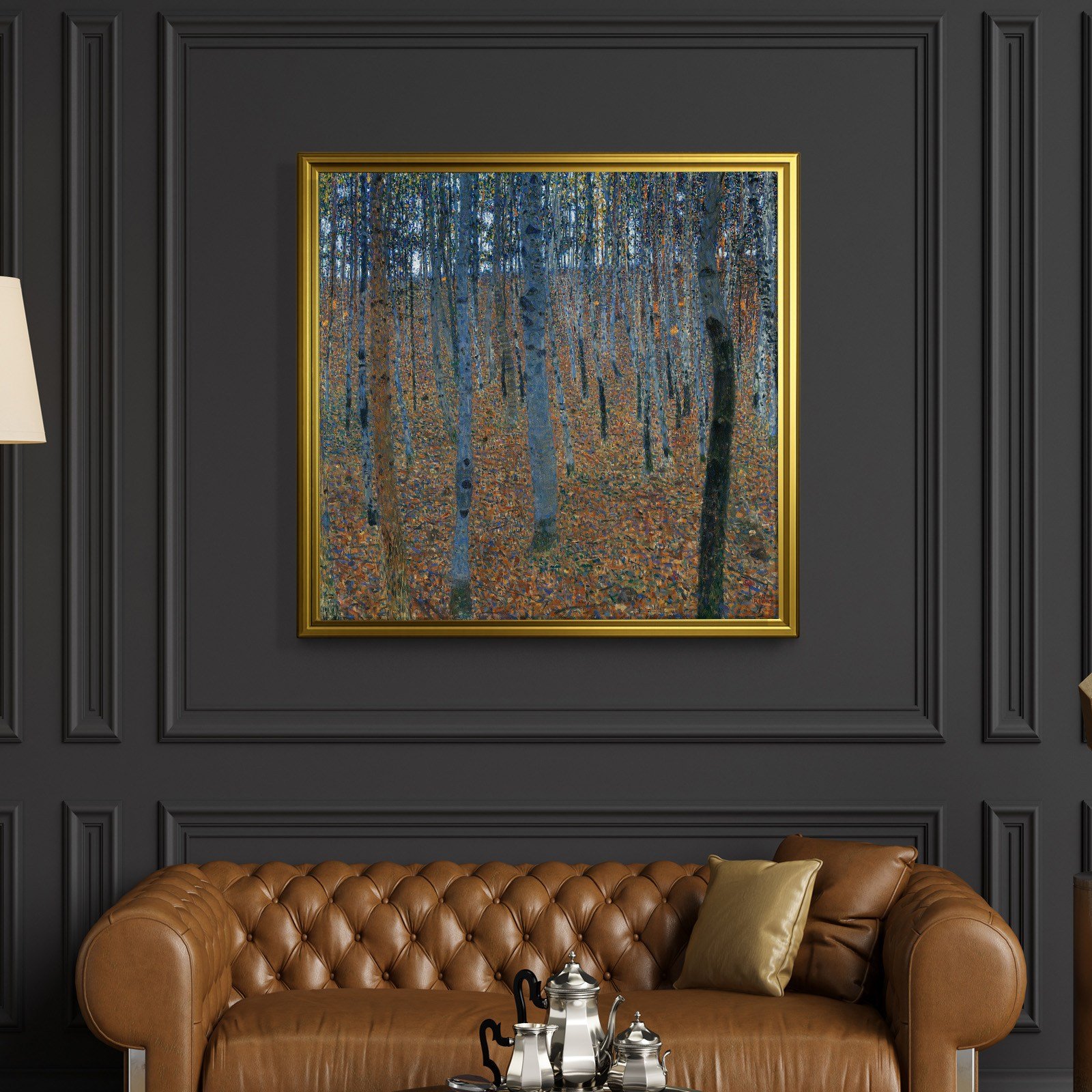 Gustav Klimt Kayın Ormanı I Kanvas Tablo – Beech Forest I 1902 | S