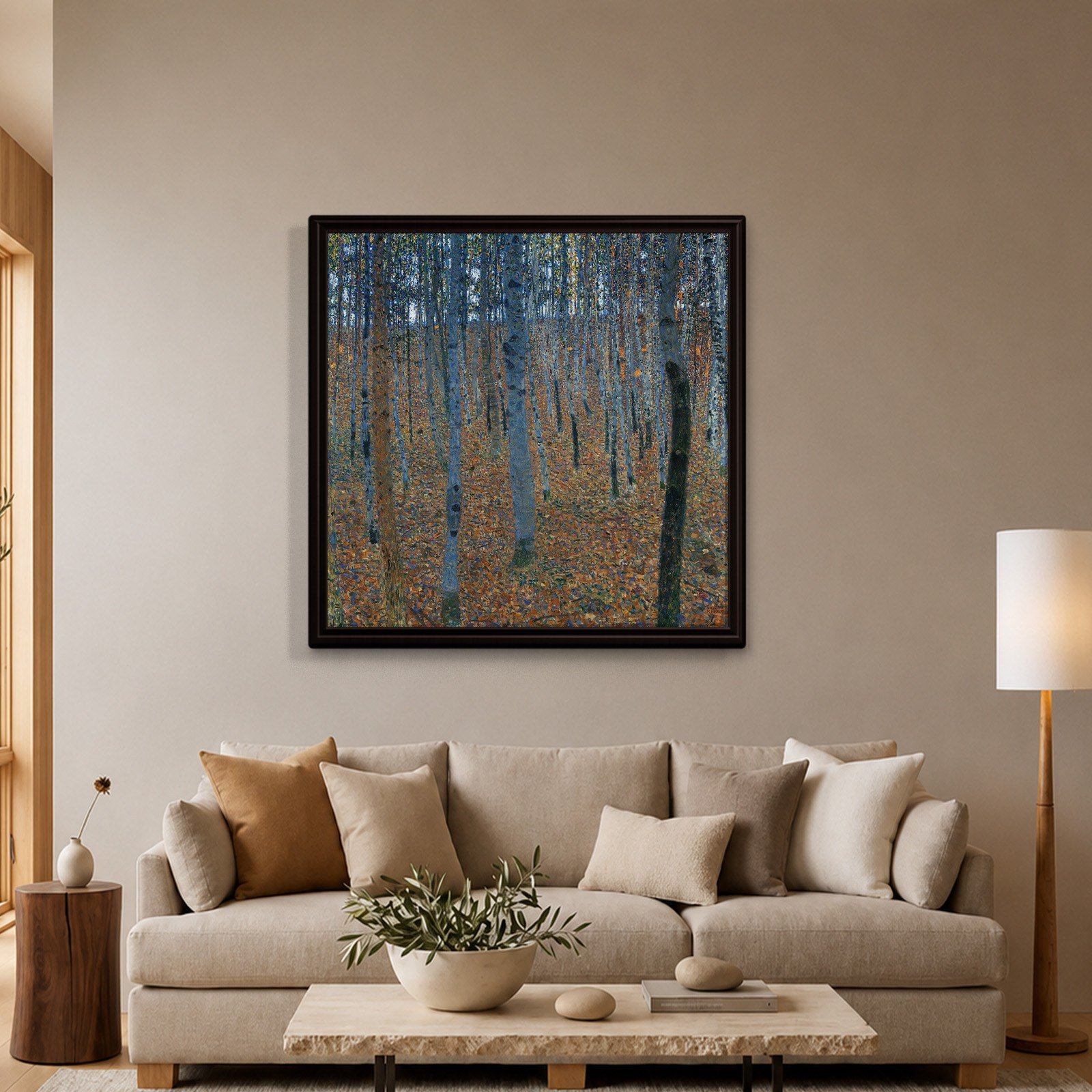 Gustav Klimt Kayın Ormanı I Kanvas Tablo – Beech Forest I 1902 | S