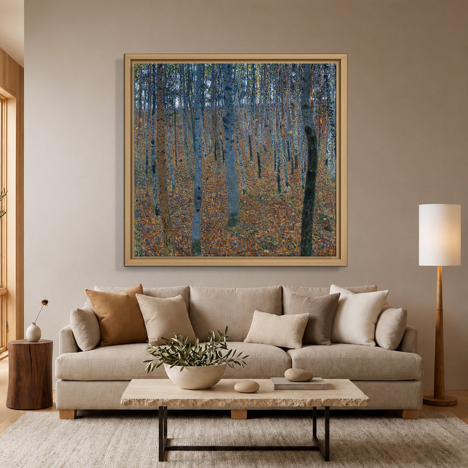 Gustav Klimt Kayın Ormanı I Kanvas Tablo – Beech Forest I 1902 | S
