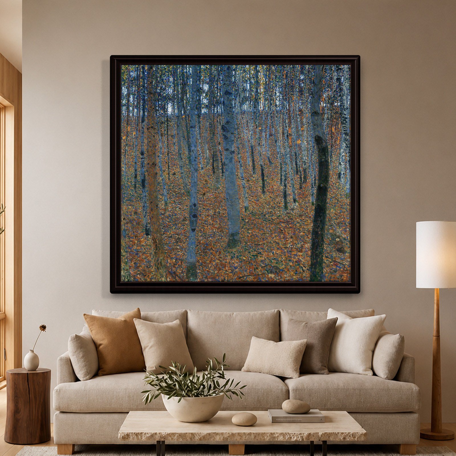 Gustav Klimt Kayın Ormanı I Kanvas Tablo – Beech Forest I 1902 | S
