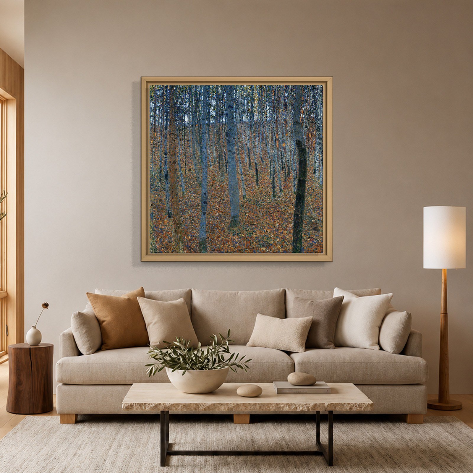 Gustav Klimt Kayın Ormanı I Kanvas Tablo – Beech Forest I 1902 | S
