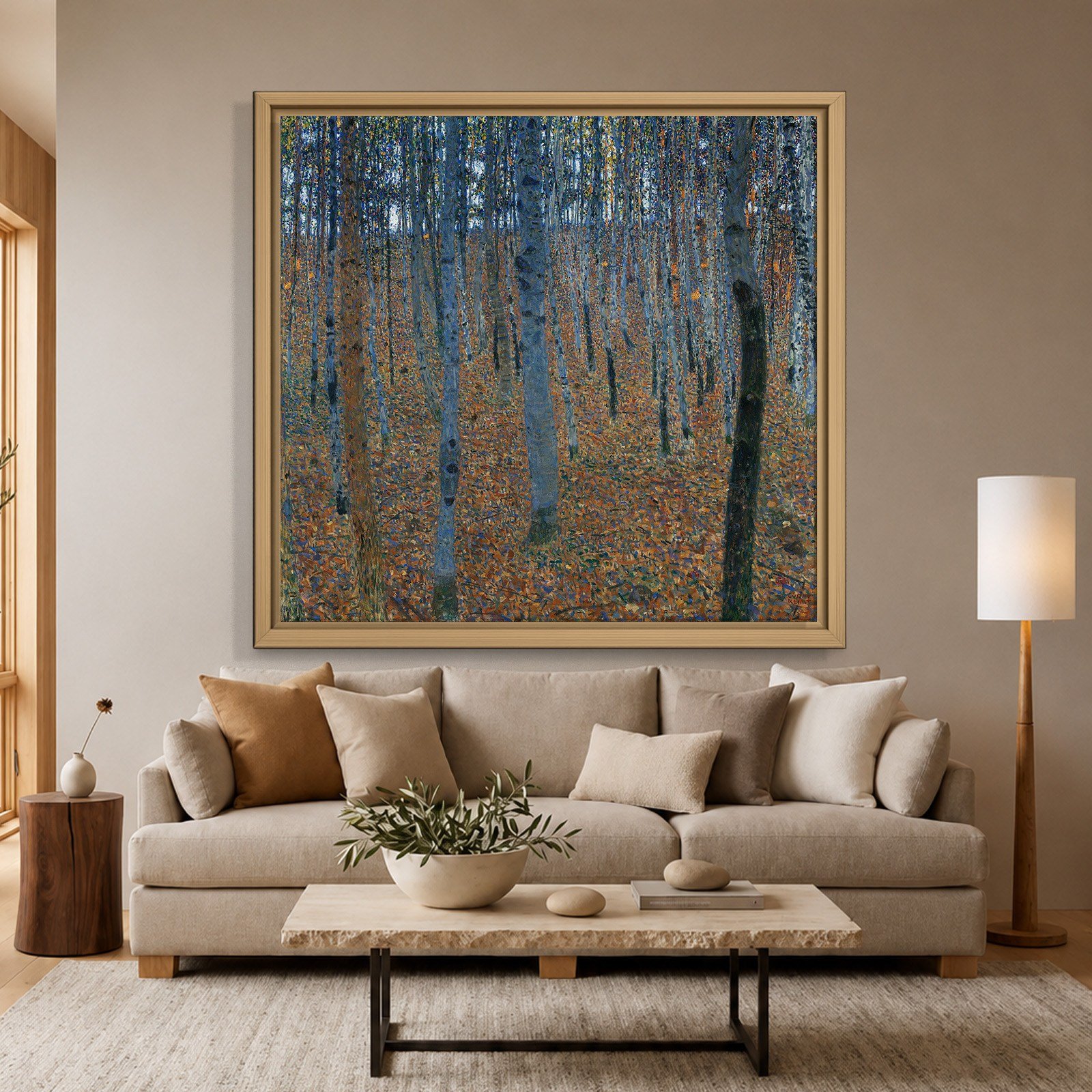Gustav Klimt Kayın Ormanı I Kanvas Tablo – Beech Forest I 1902 | S