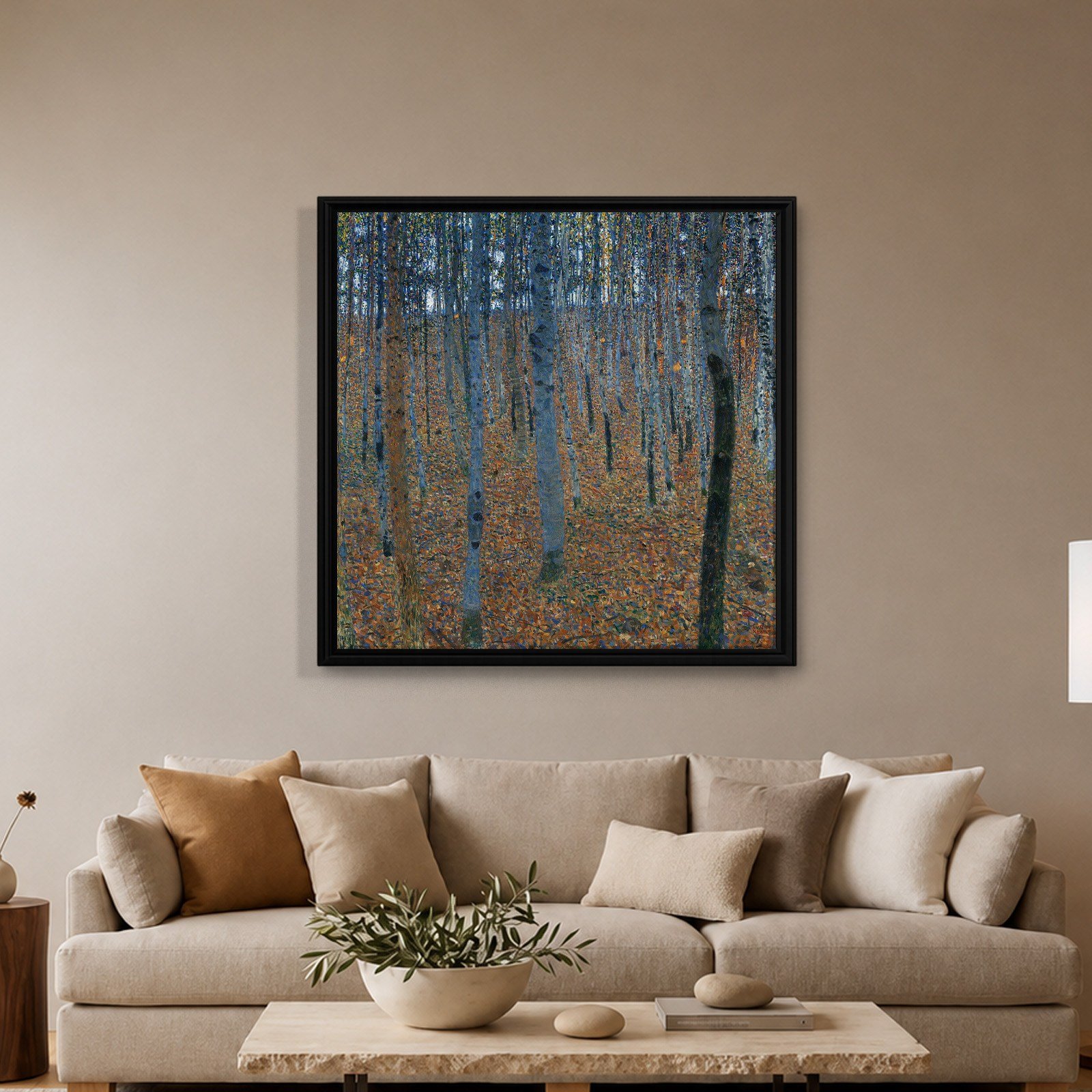 Gustav Klimt Kayın Ormanı I Kanvas Tablo – Beech Forest I 1902 | S