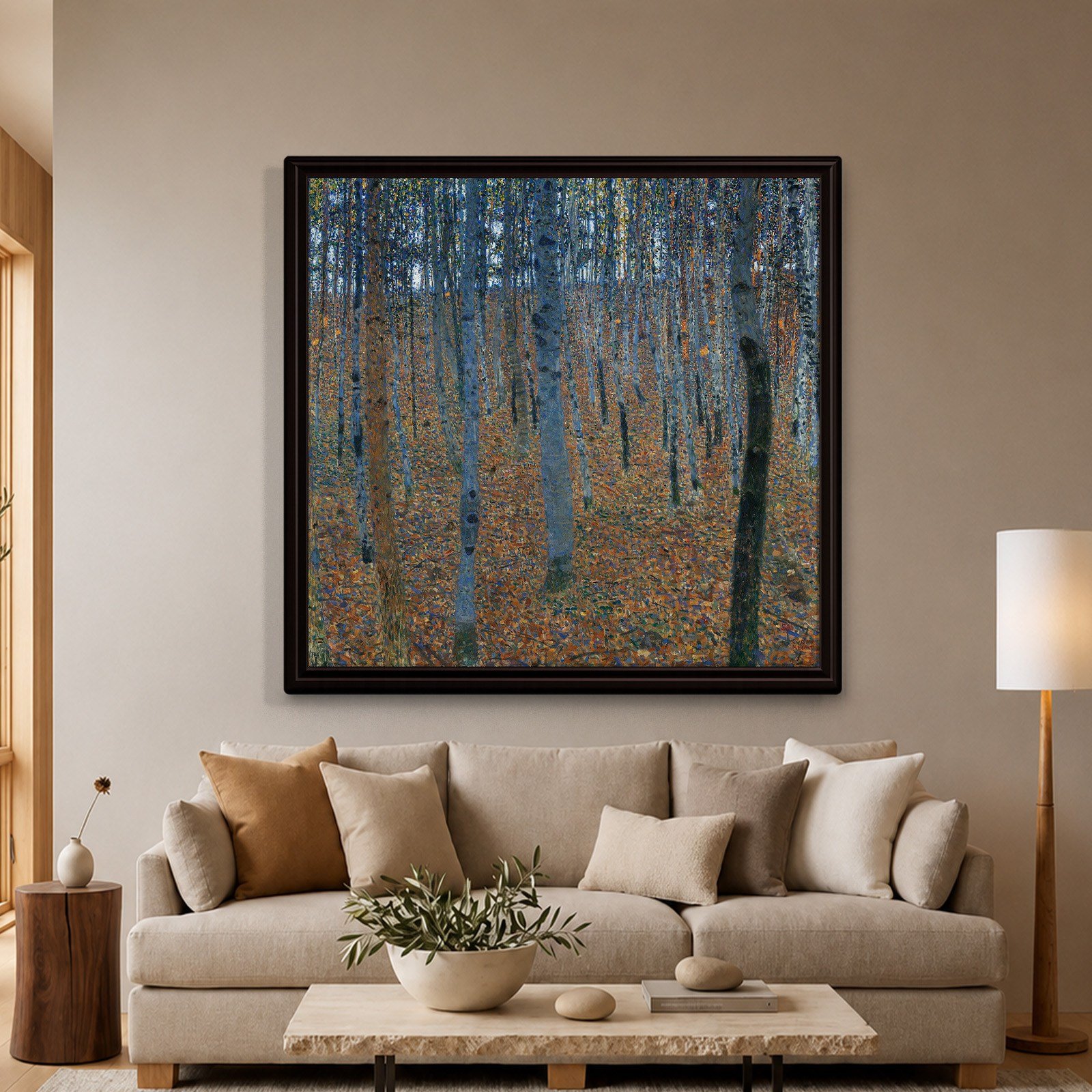 Gustav Klimt Kayın Ormanı I Kanvas Tablo – Beech Forest I 1902 | S