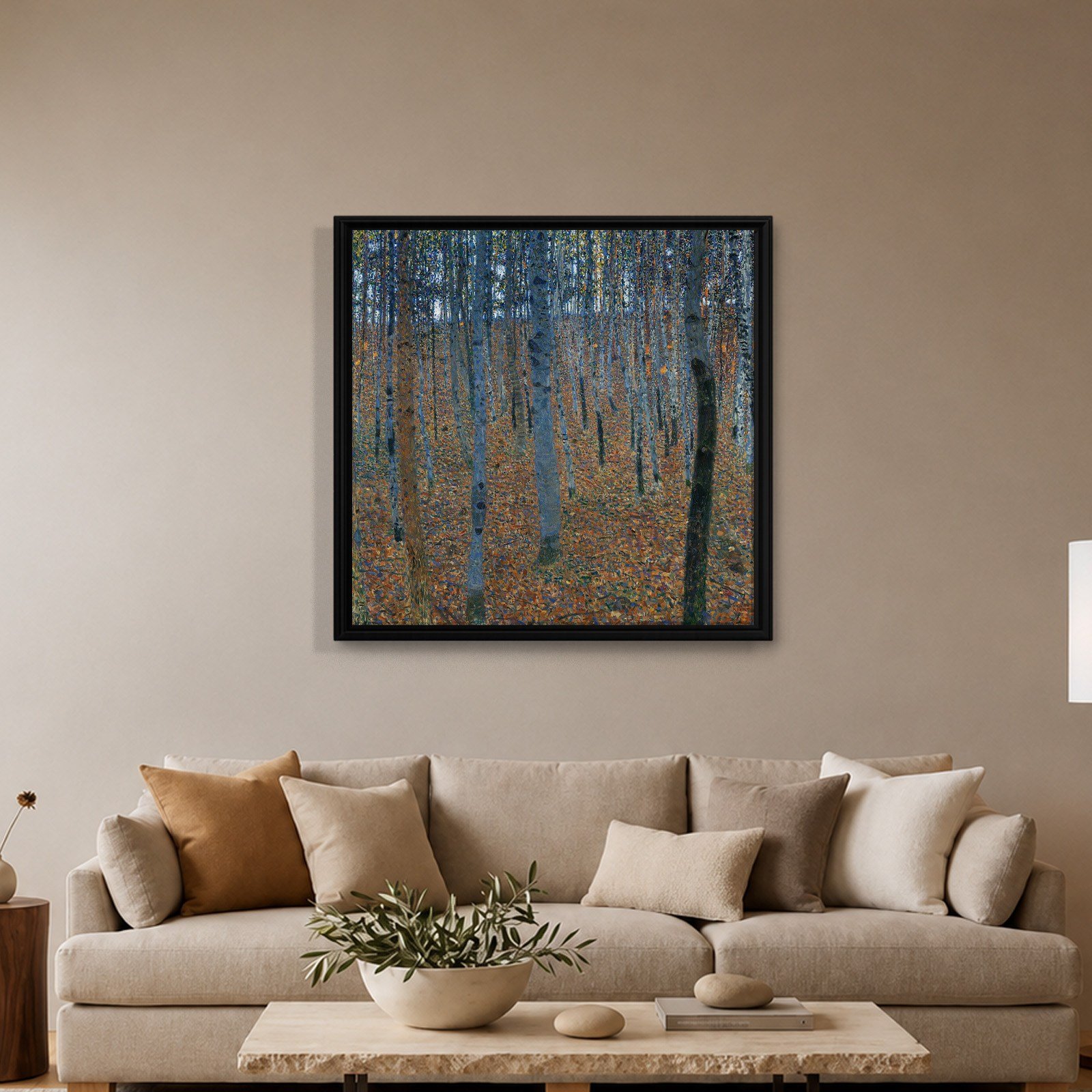 Gustav Klimt Kayın Ormanı I Kanvas Tablo – Beech Forest I 1902 | S