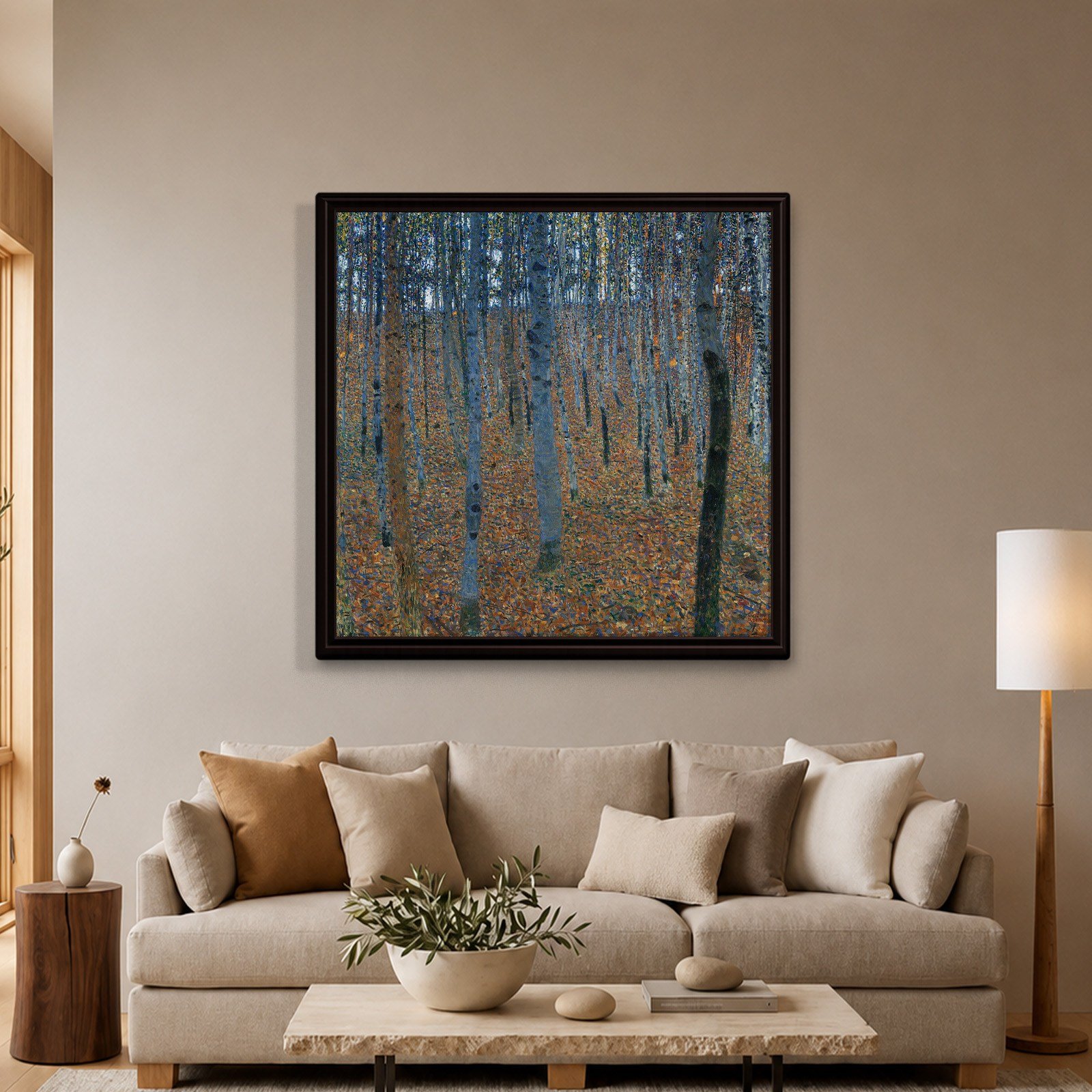 Gustav Klimt Kayın Ormanı I Kanvas Tablo – Beech Forest I 1902 | S