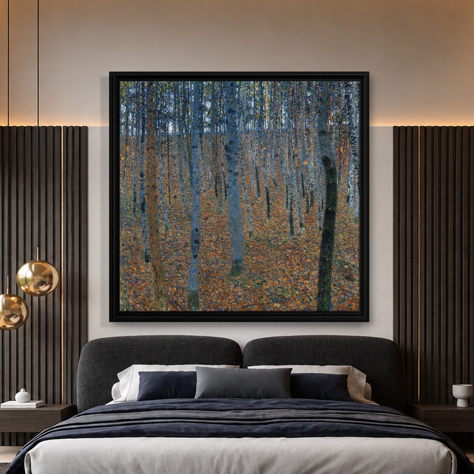Gustav Klimt Kayın Ormanı I Kanvas Tablo – Beech Forest I 1902 | S