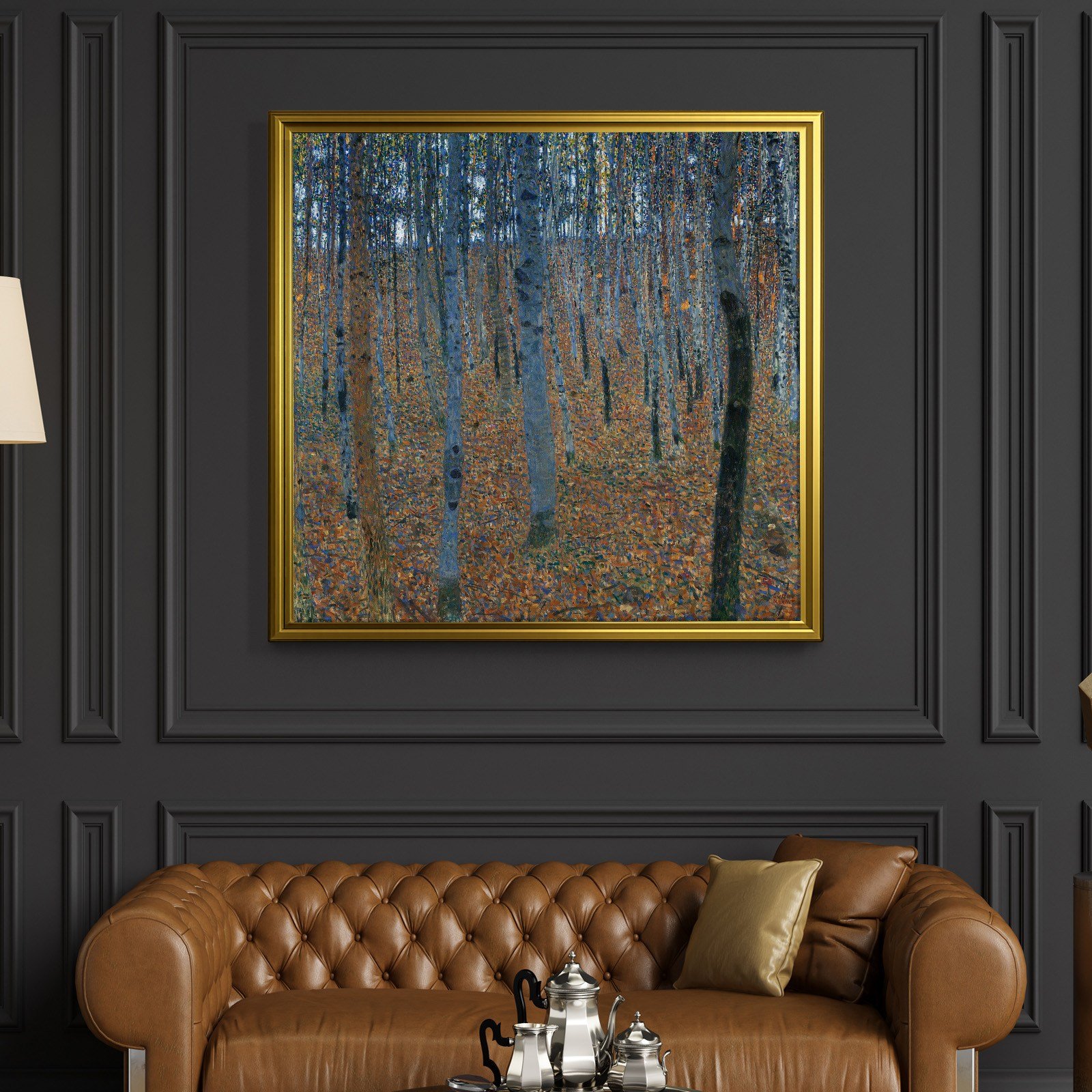 Gustav Klimt Kayın Ormanı I Kanvas Tablo – Beech Forest I 1902 | S