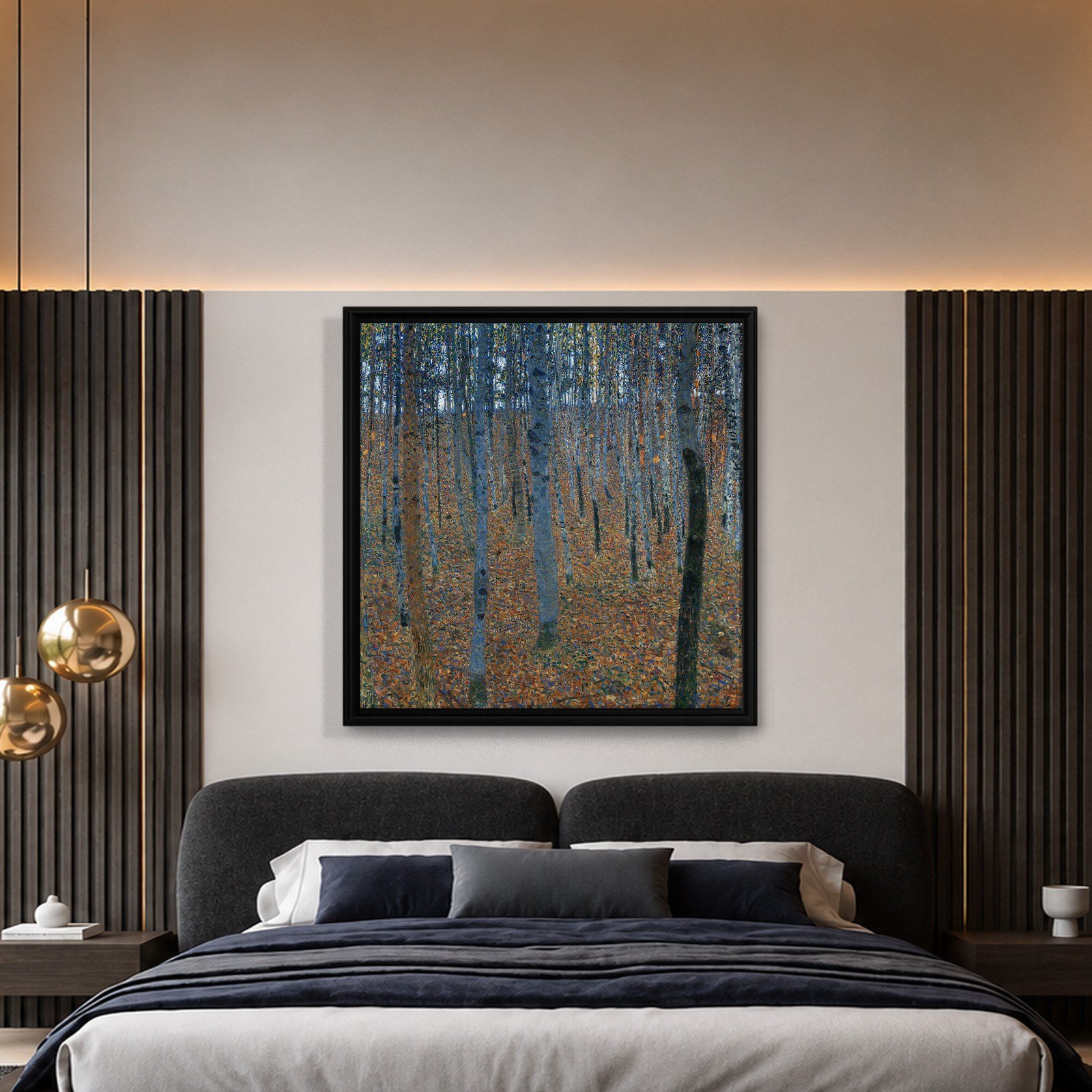 Gustav Klimt Kayın Ormanı I Kanvas Tablo – Beech Forest I 1902 | S