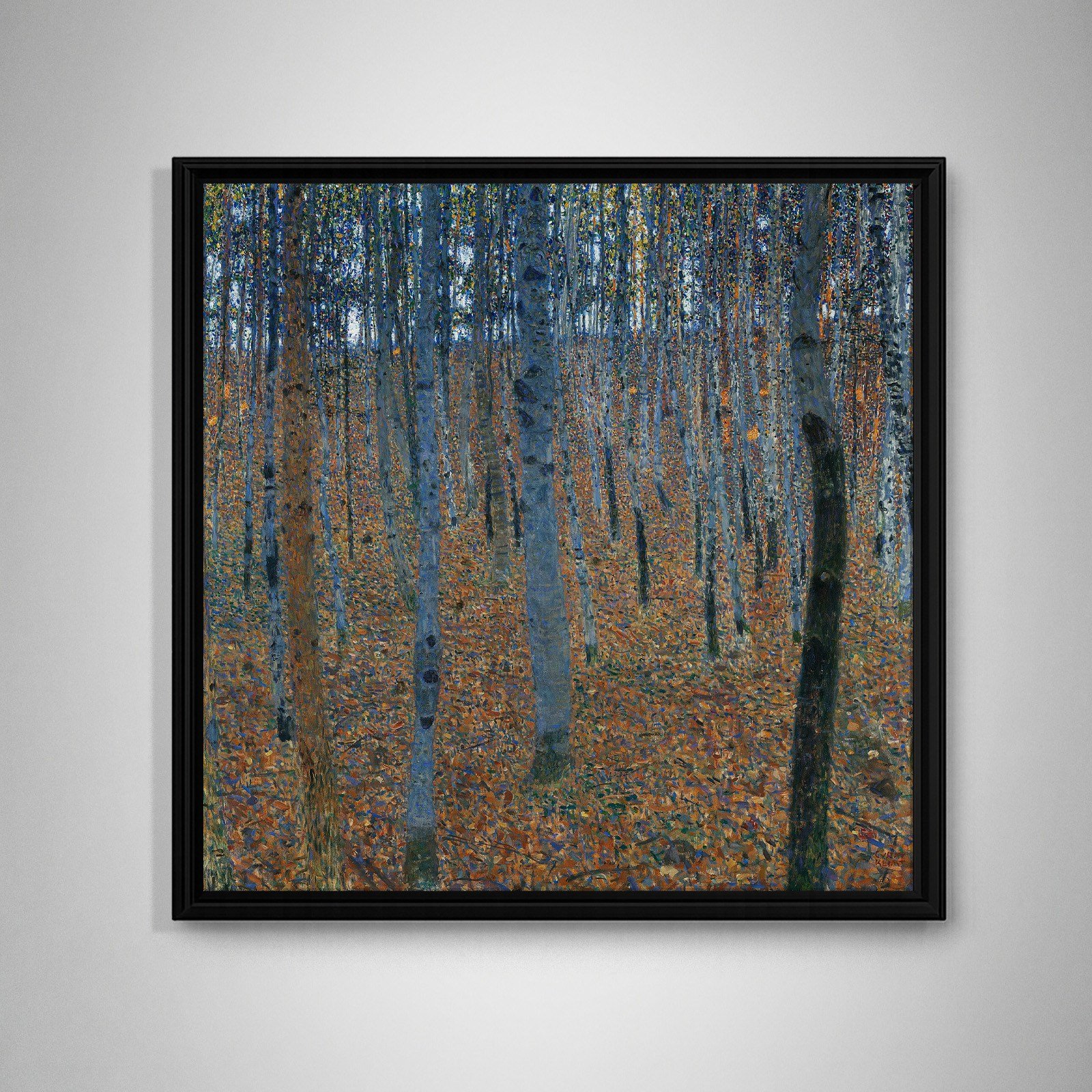 Gustav Klimt Kayın Ormanı I Kanvas Tablo – Beech Forest I 1902 | S