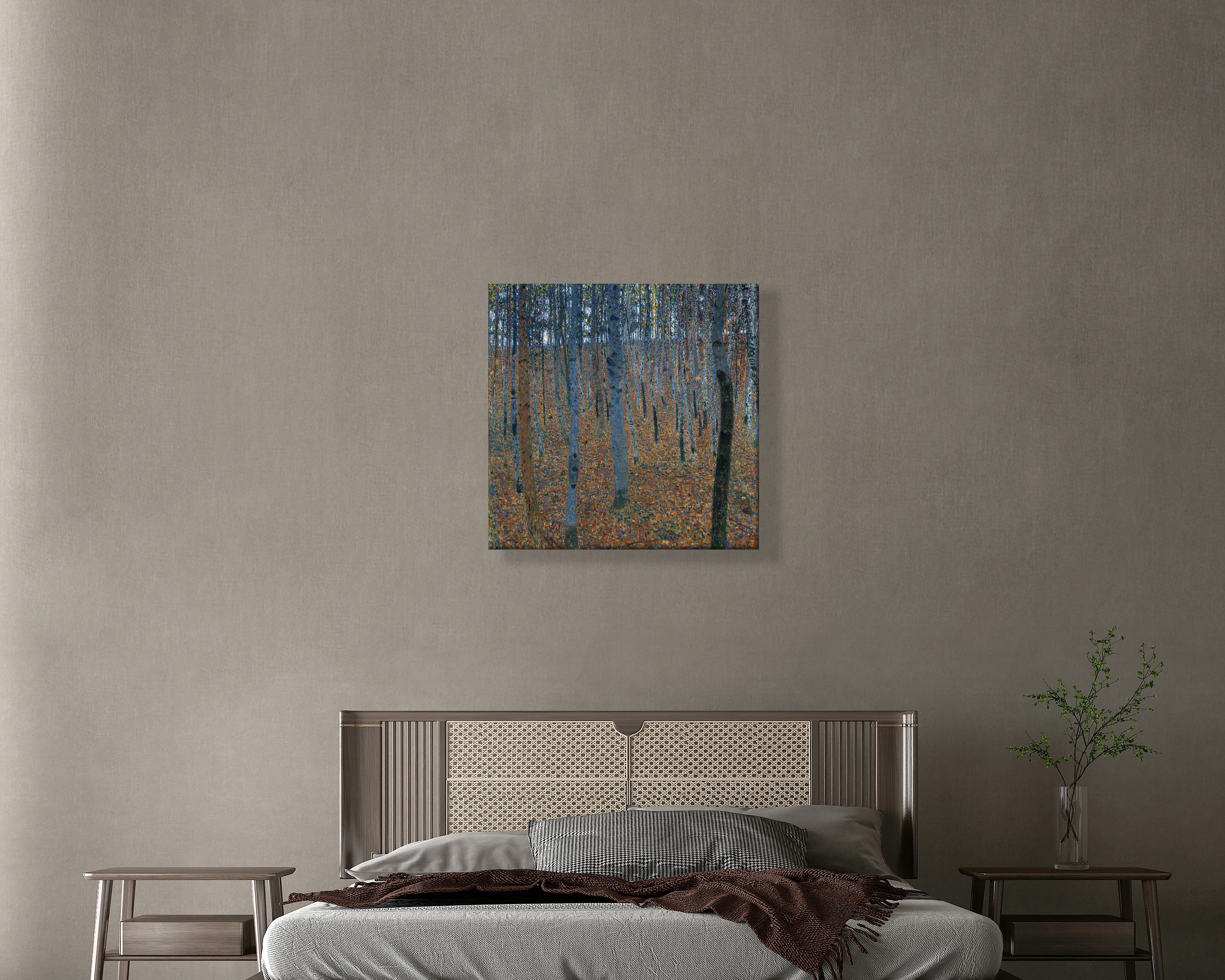 Gustav Klimt Kayın Ormanı I Kanvas Tablo – Beech Forest I 1902 | S