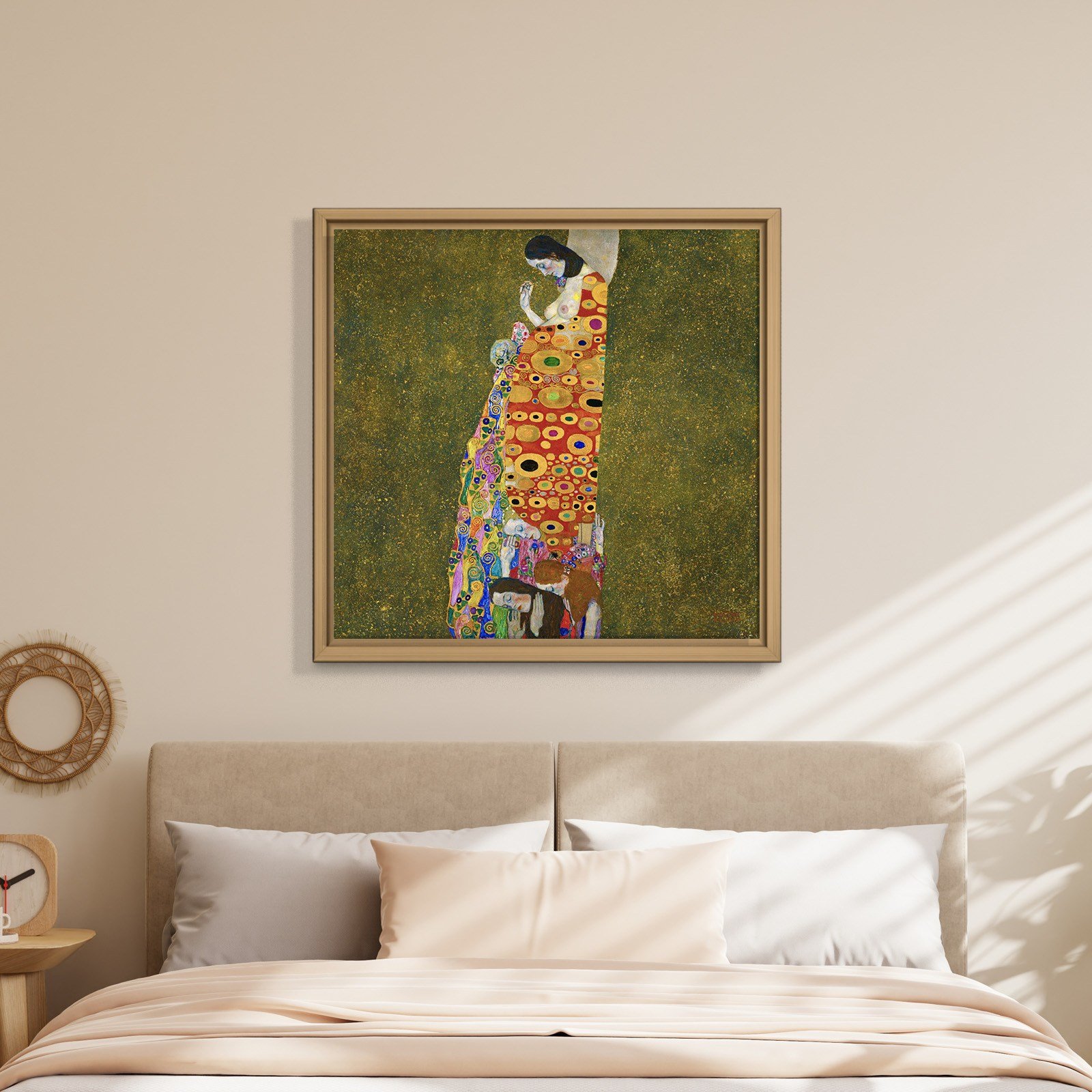 Gustav Klimt Umut II Kanvas Tablo – Hope II 1907-1908