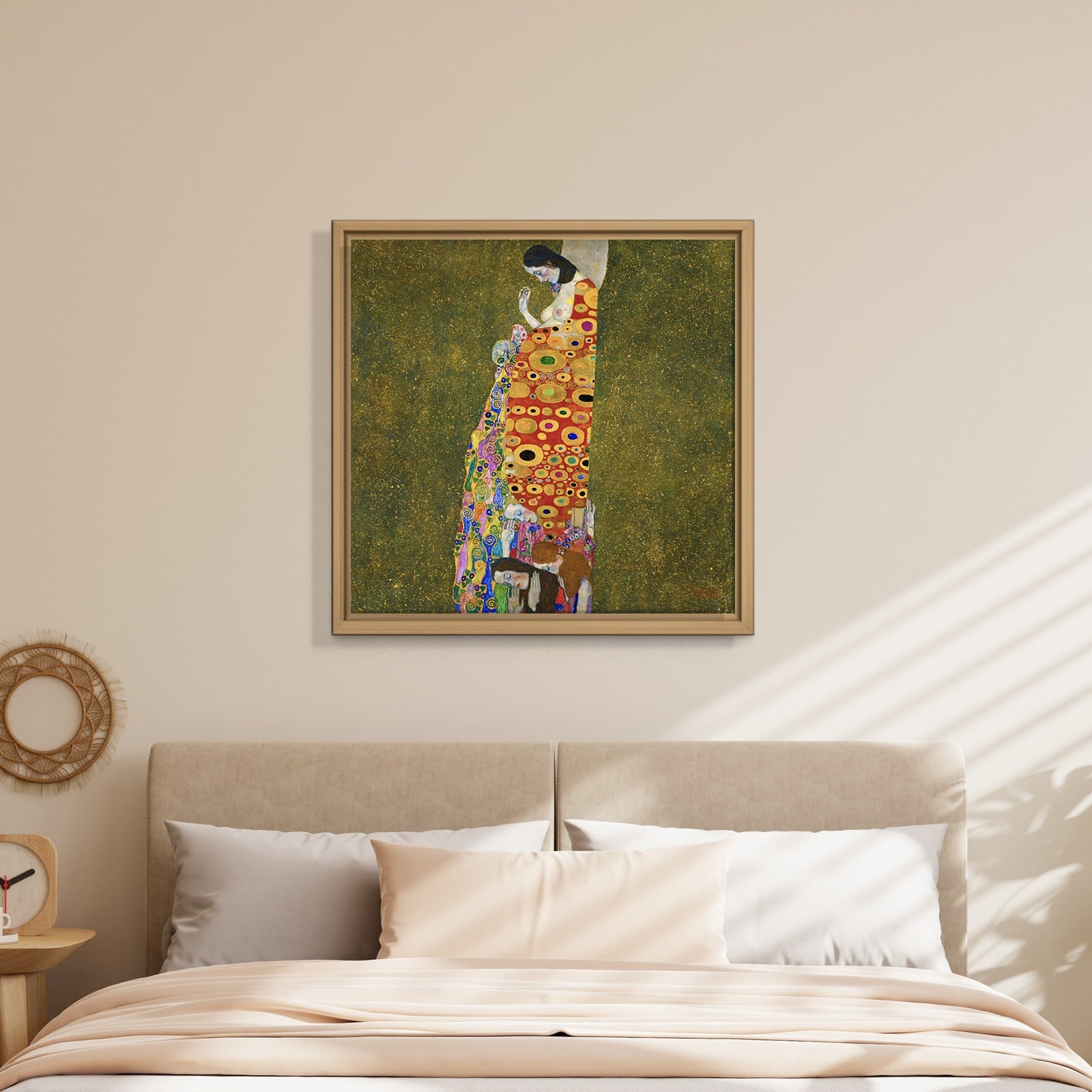 Gustav Klimt Umut II Kanvas Tablo – Hope II 1907-1908