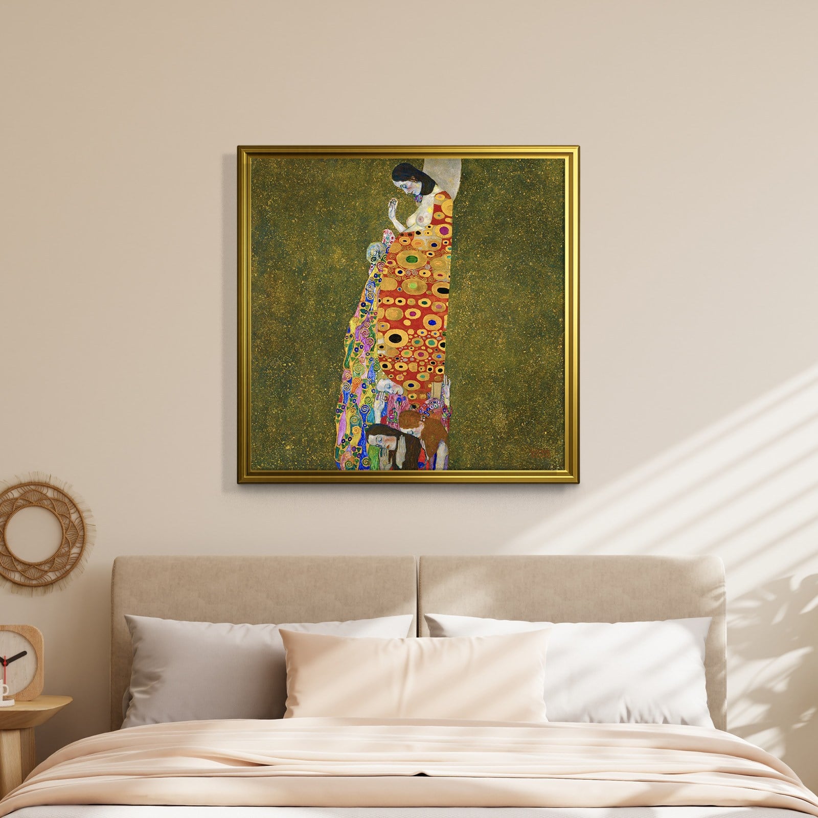 Gustav Klimt Umut II Kanvas Tablo – Hope II 1907-1908