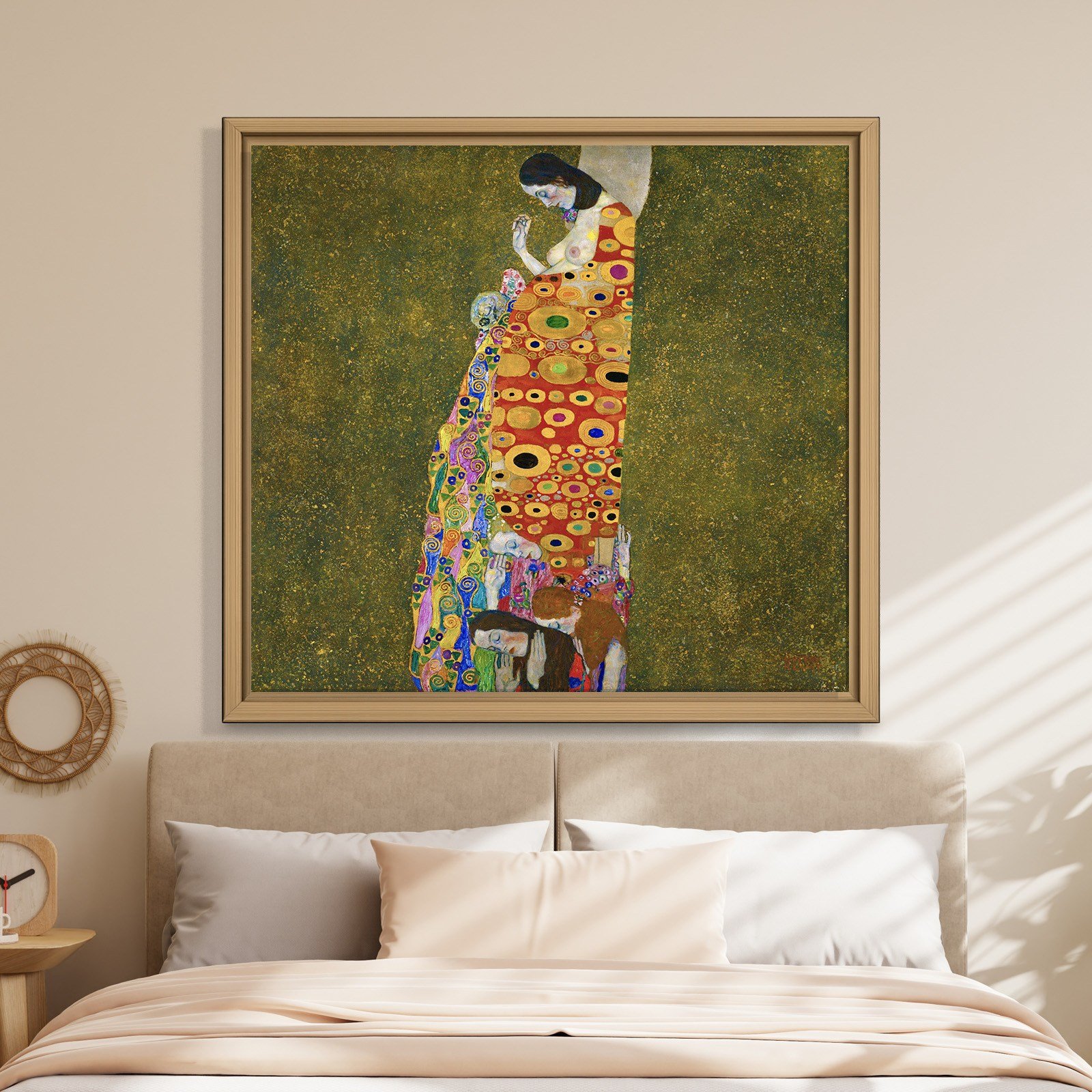 Gustav Klimt Umut II Kanvas Tablo – Hope II 1907-1908