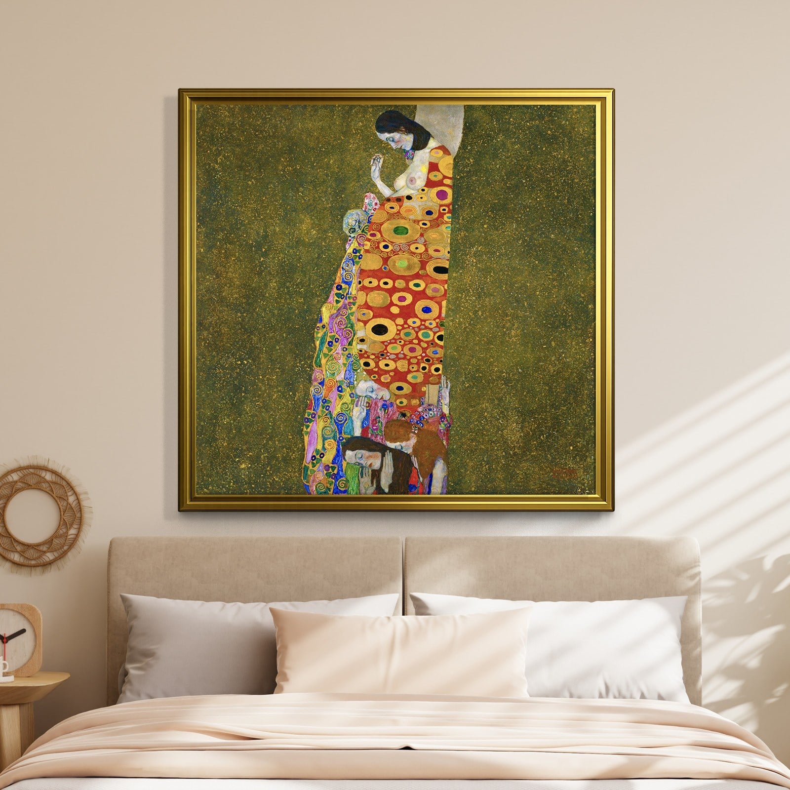 Gustav Klimt Umut II Kanvas Tablo – Hope II 1907-1908