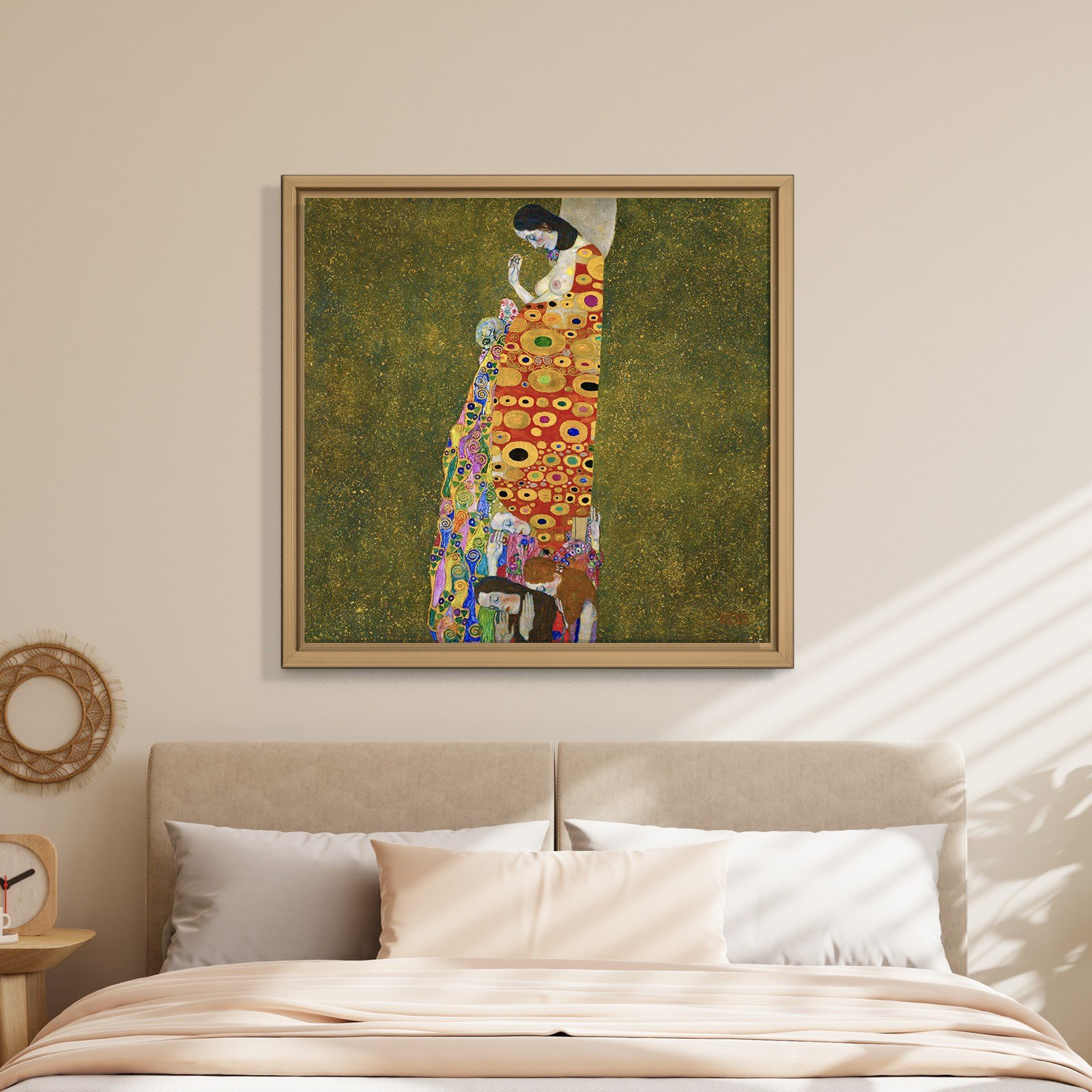 Gustav Klimt Umut II Kanvas Tablo – Hope II 1907-1908