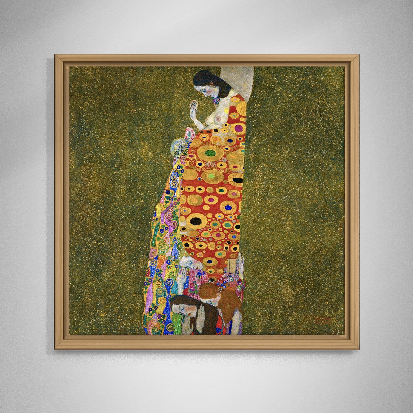Gustav Klimt Umut II Kanvas Tablo – Hope II 1907-1908