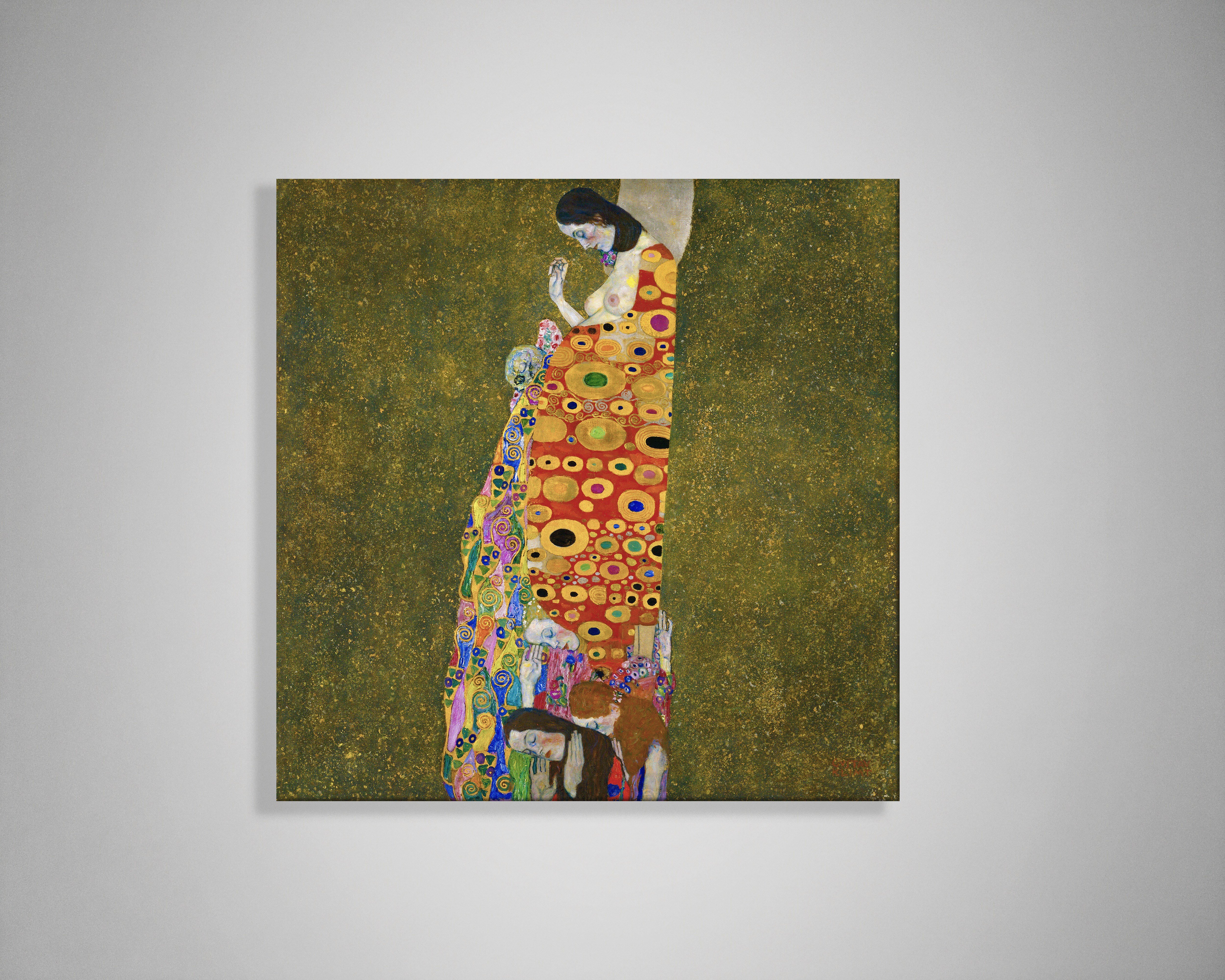Gustav Klimt Umut II Kanvas Tablo – Hope II 1907-1908