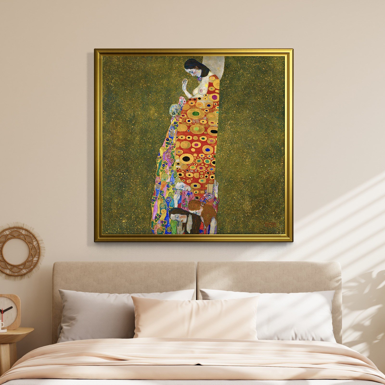 Gustav Klimt Umut II Kanvas Tablo – Hope II 1907-1908