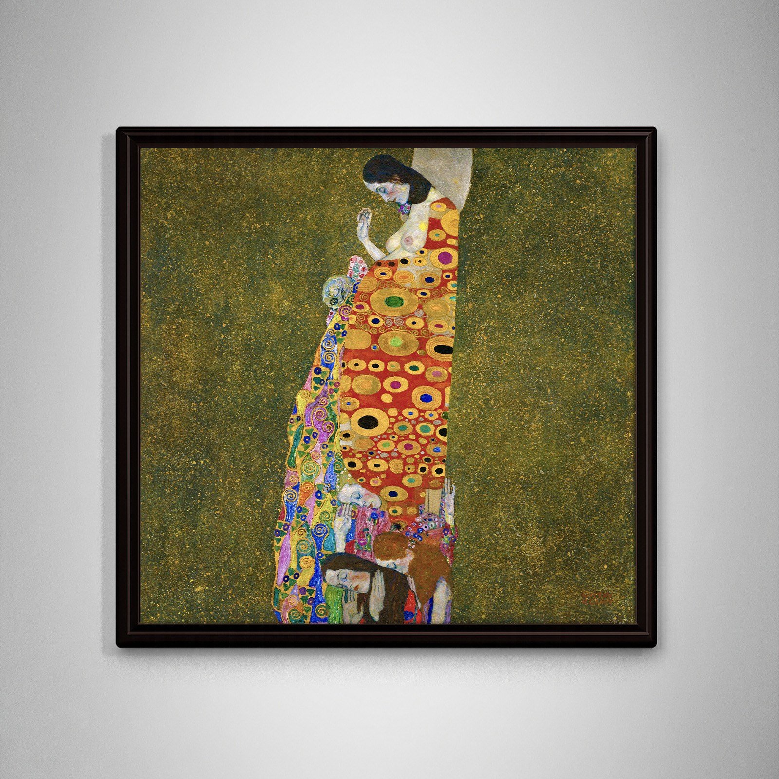 Gustav Klimt Umut II Kanvas Tablo – Hope II 1907-1908