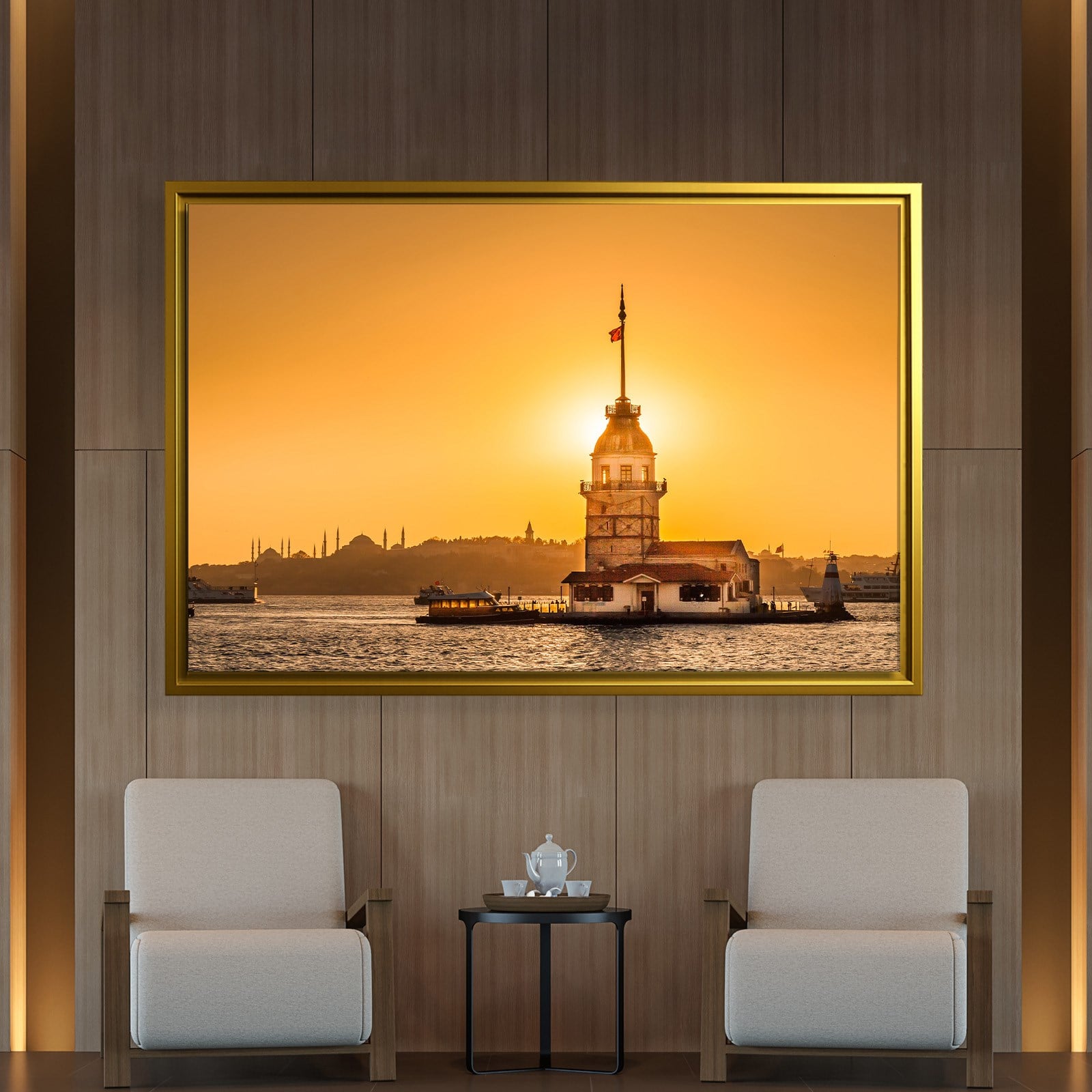 İSTANBUL – Güneşin Işığında Kız Kulesi