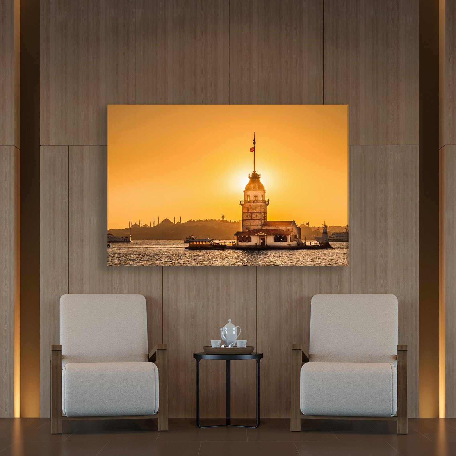 İSTANBUL – Güneşin Işığında Kız Kulesi